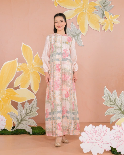 Image of MELUR DRESS - FUSCHIA