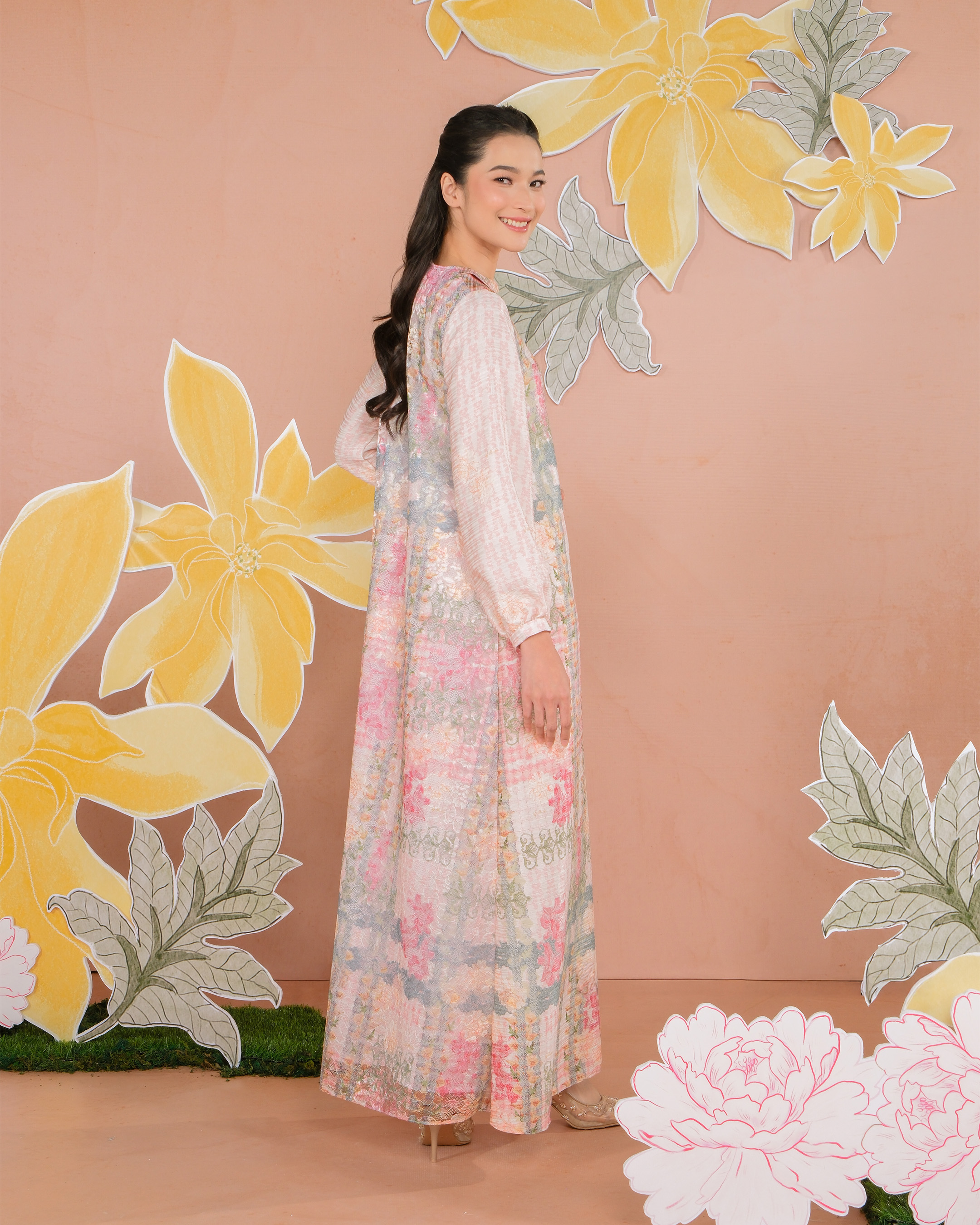 MELUR DRESS - FUSCHIA