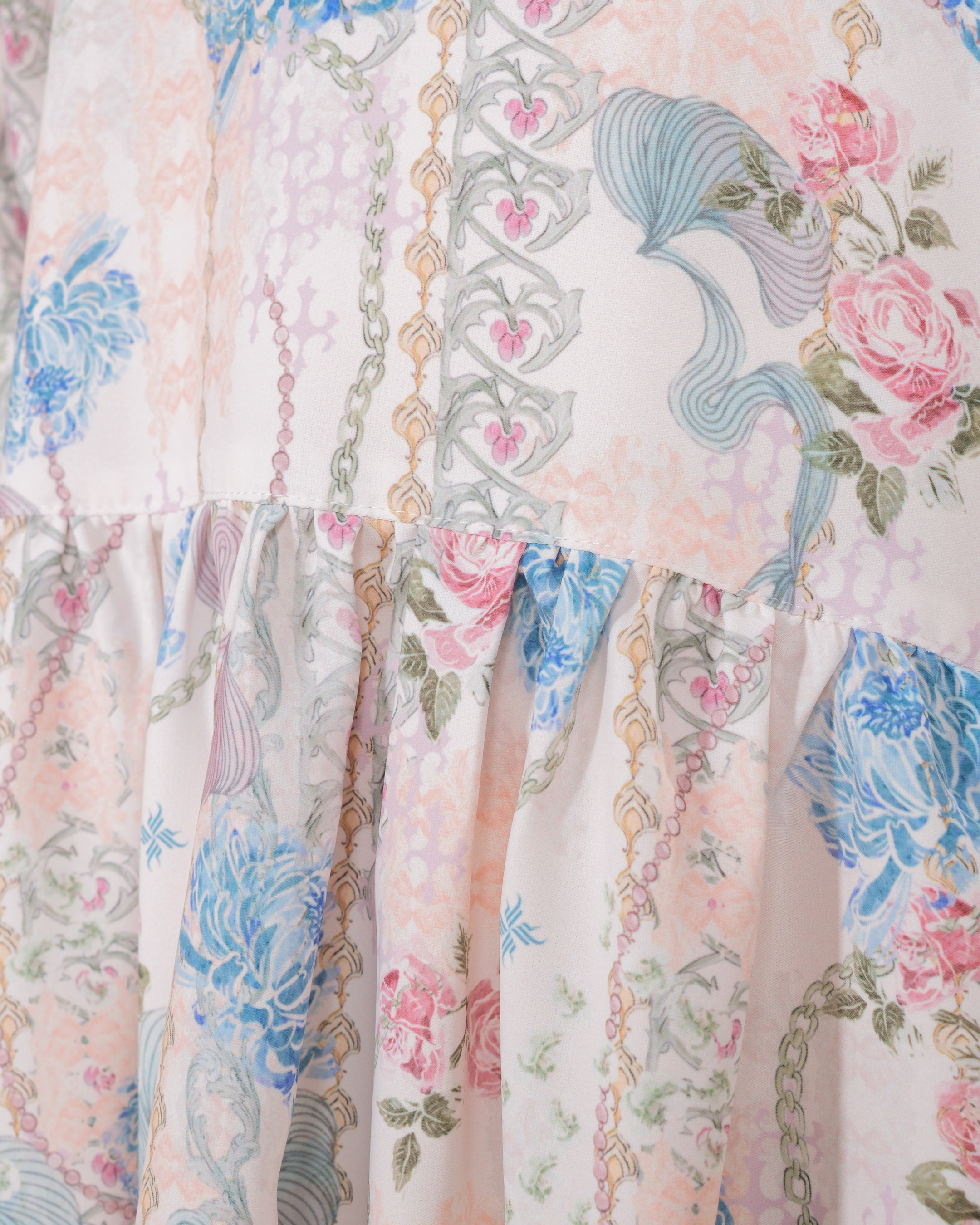 MINARA DRESS ANAK - BLUE