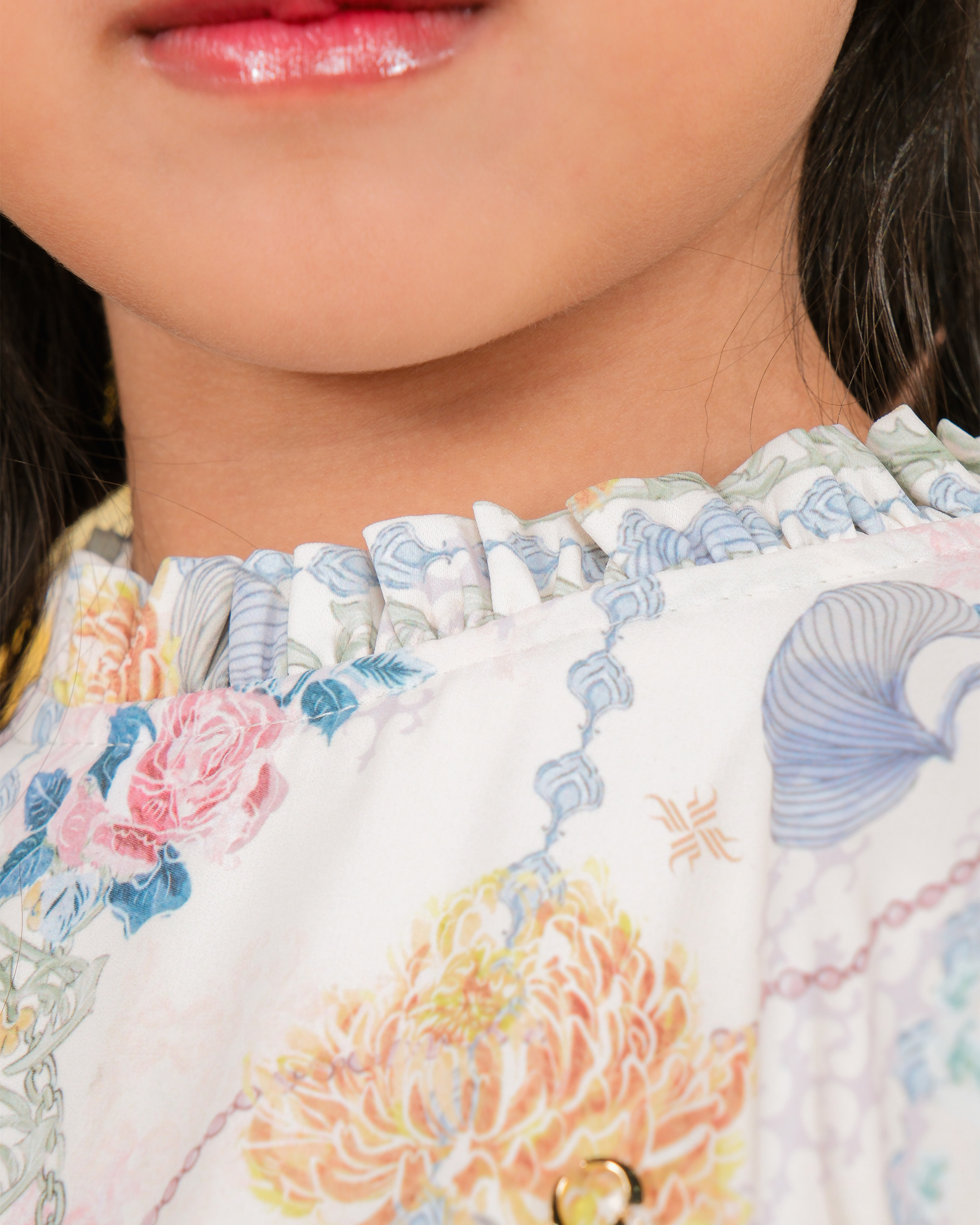 MINARA DRESS ANAK - CARAMEL