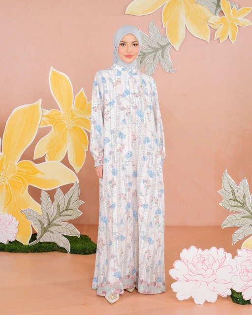 Image of MINARA DRESS - BLUE