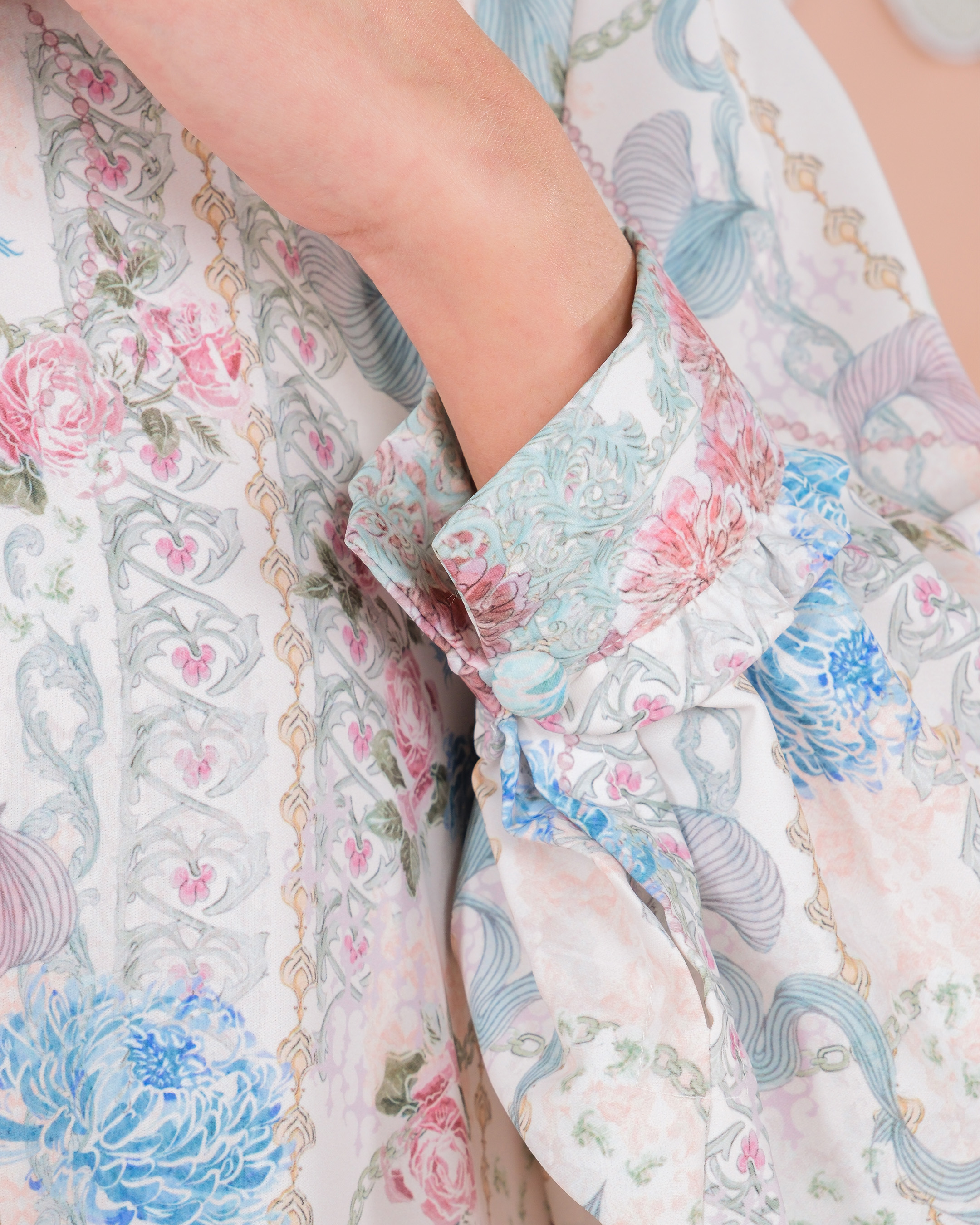 MINARA DRESS - BLUE