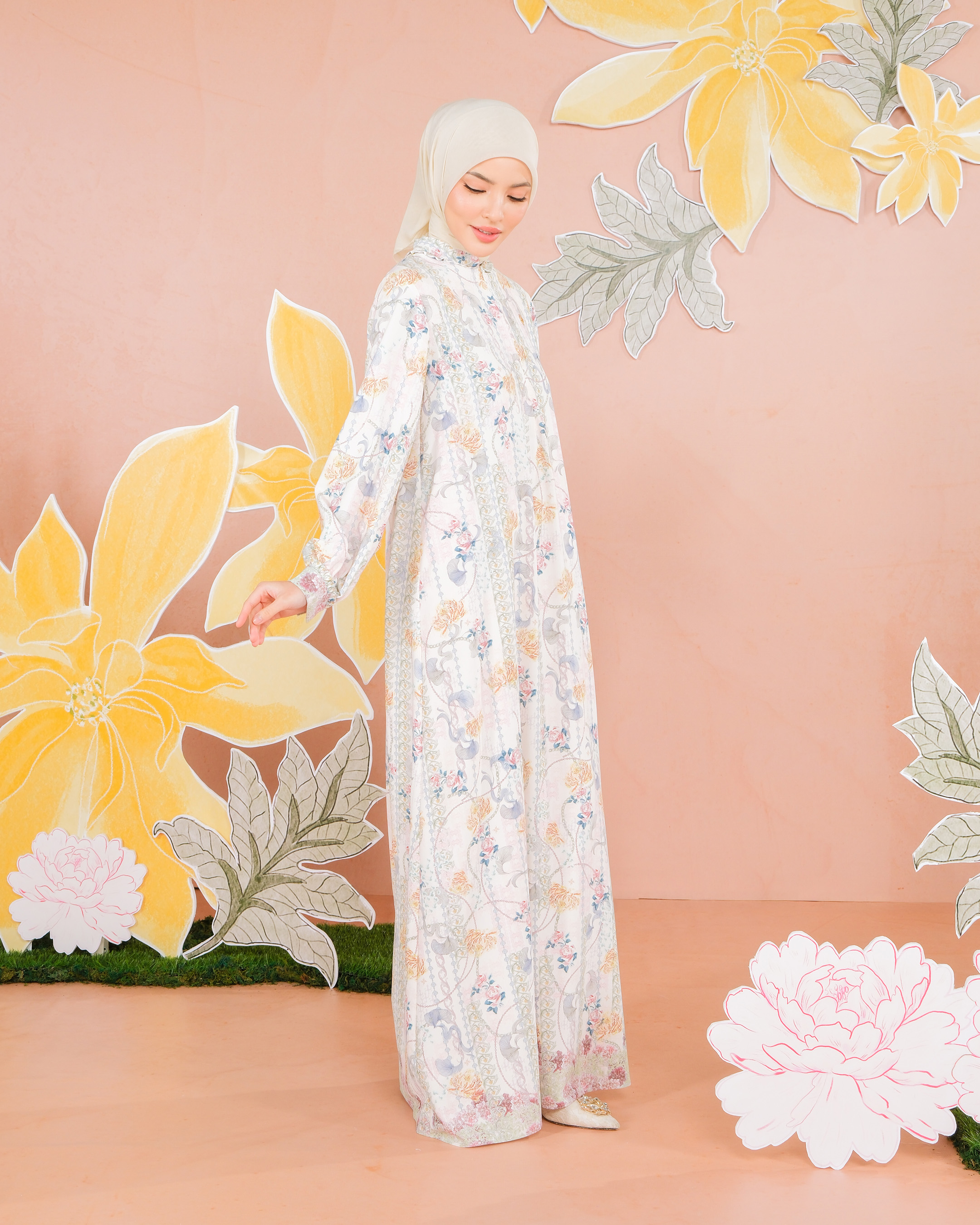MINARA DRESS - CARAMEL