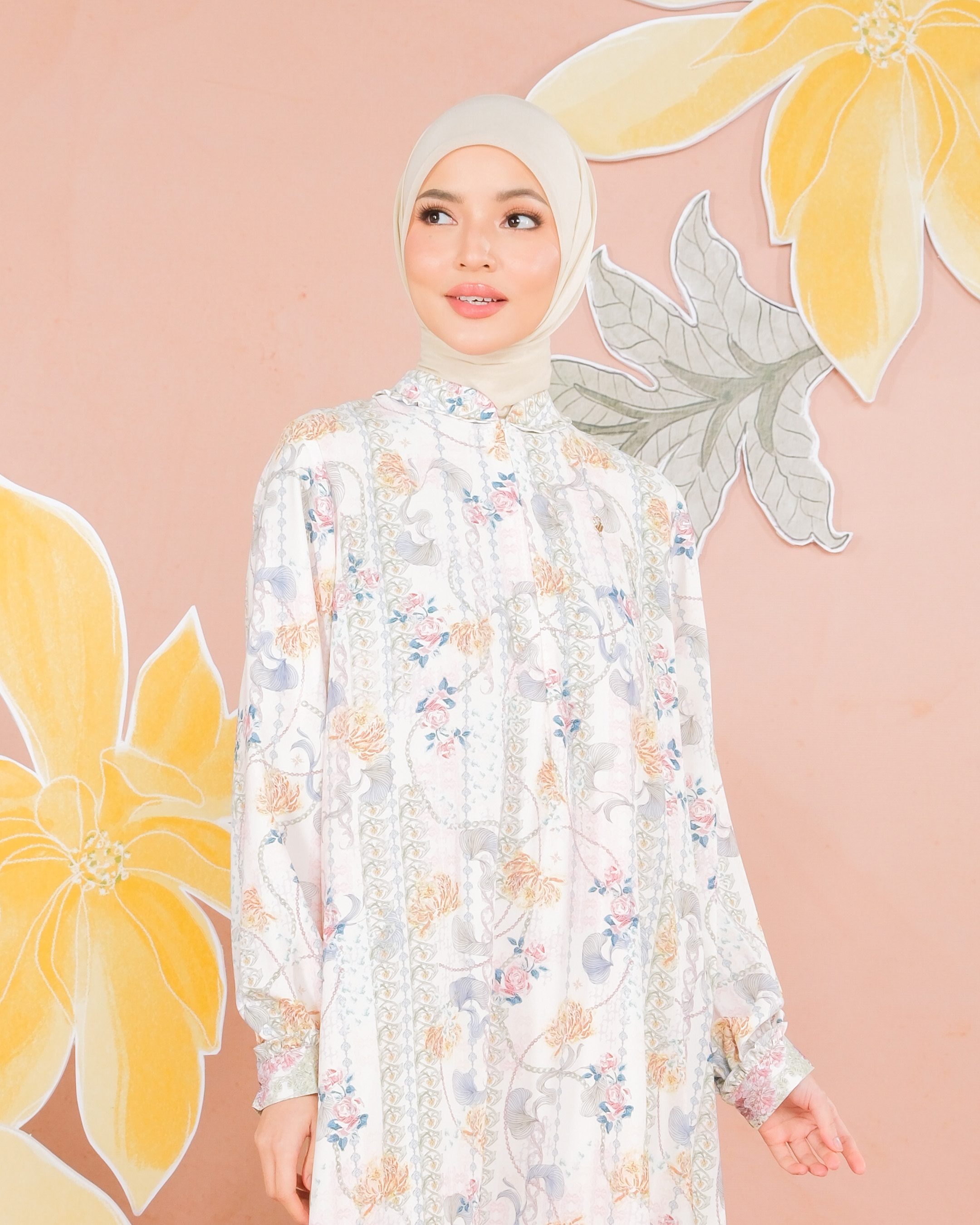 MINARA DRESS - CARAMEL