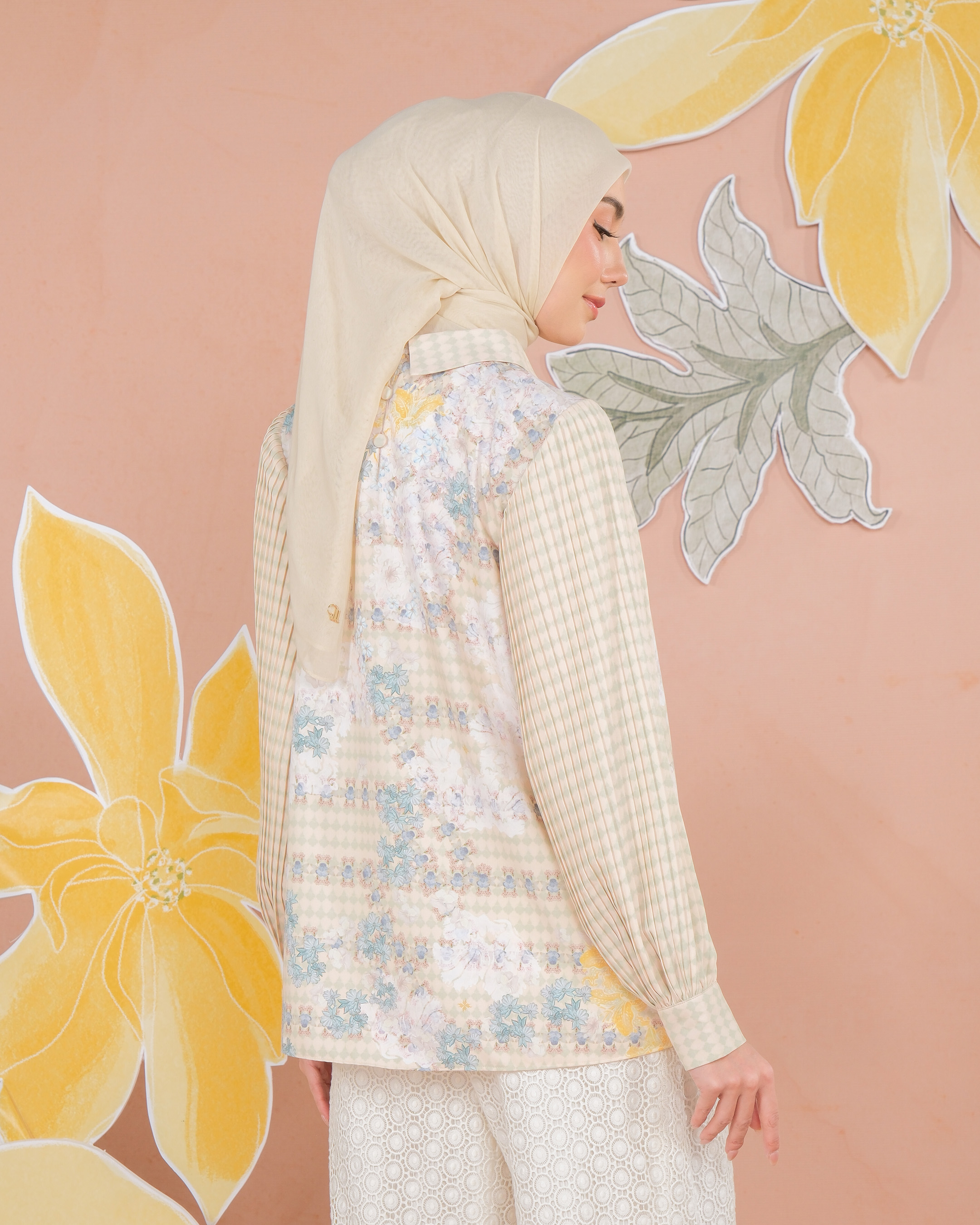 NALINI BLOUSE - HONEY
