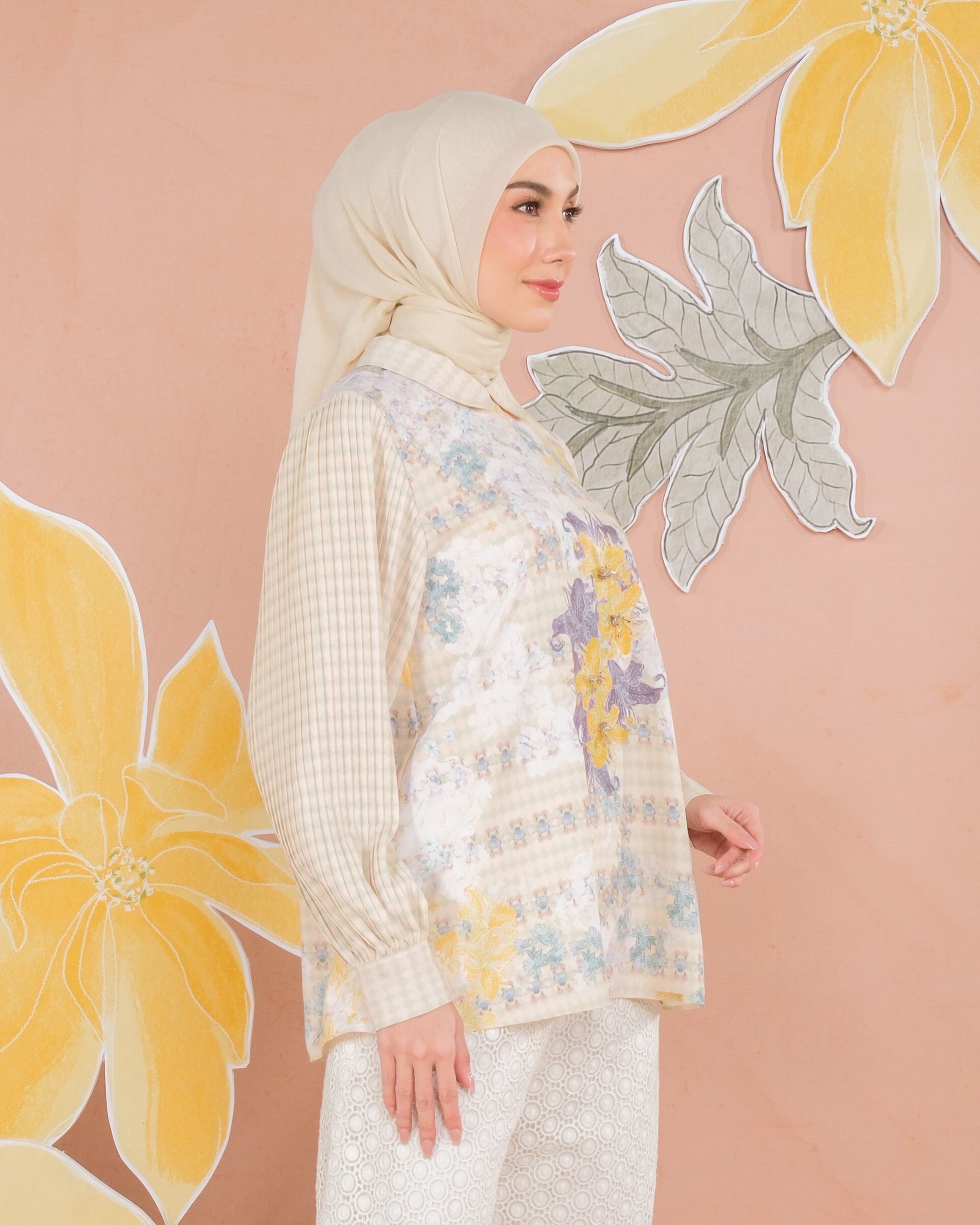 NALINI BLOUSE - HONEY