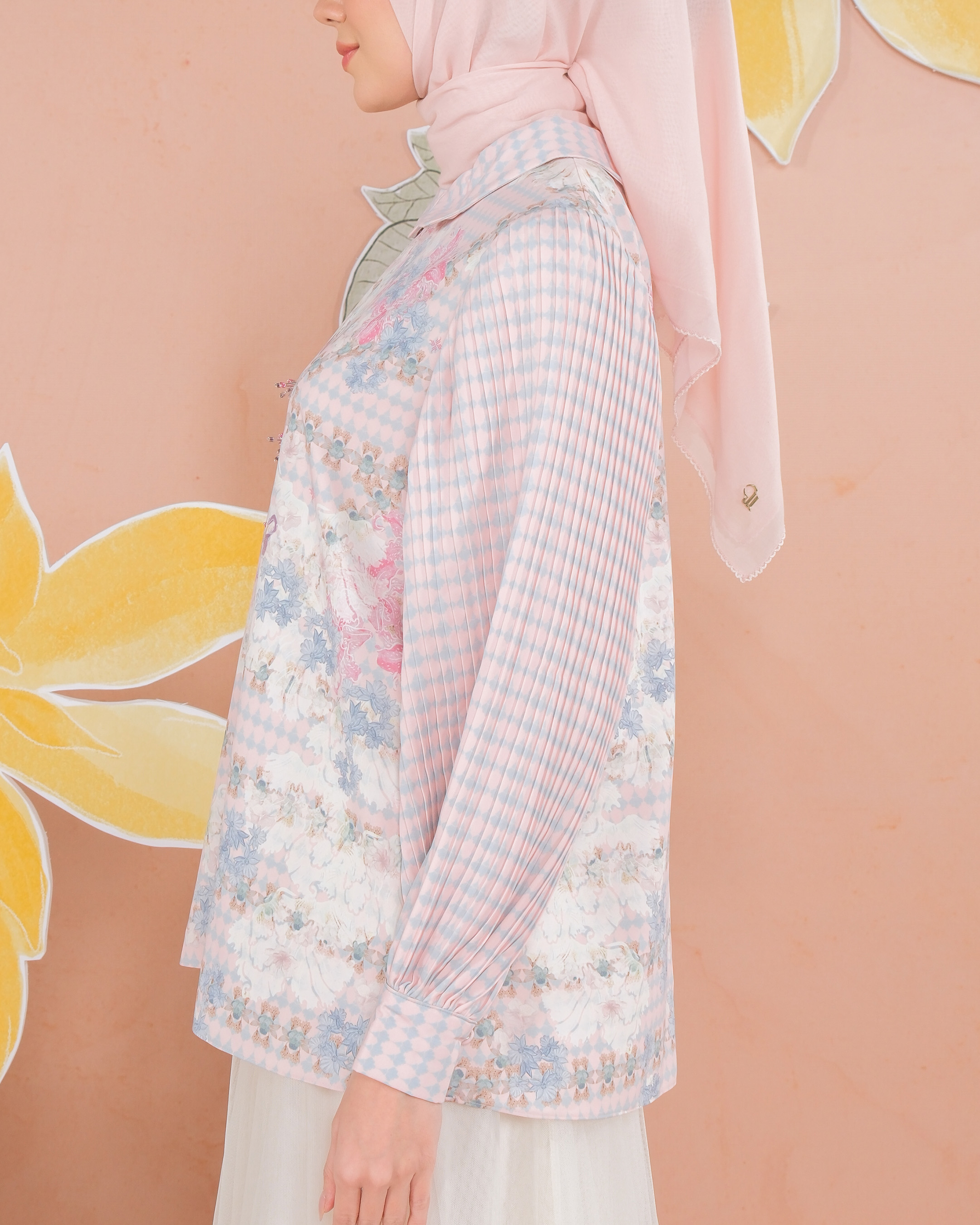 NALINI BLOUSE - MAUVE