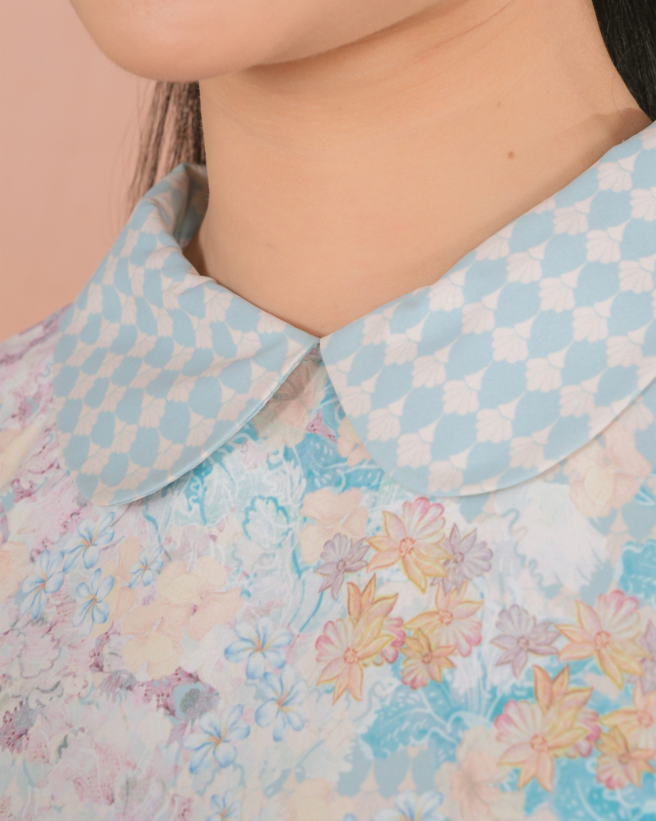 NALINI BLOUSE - TURQUOISE