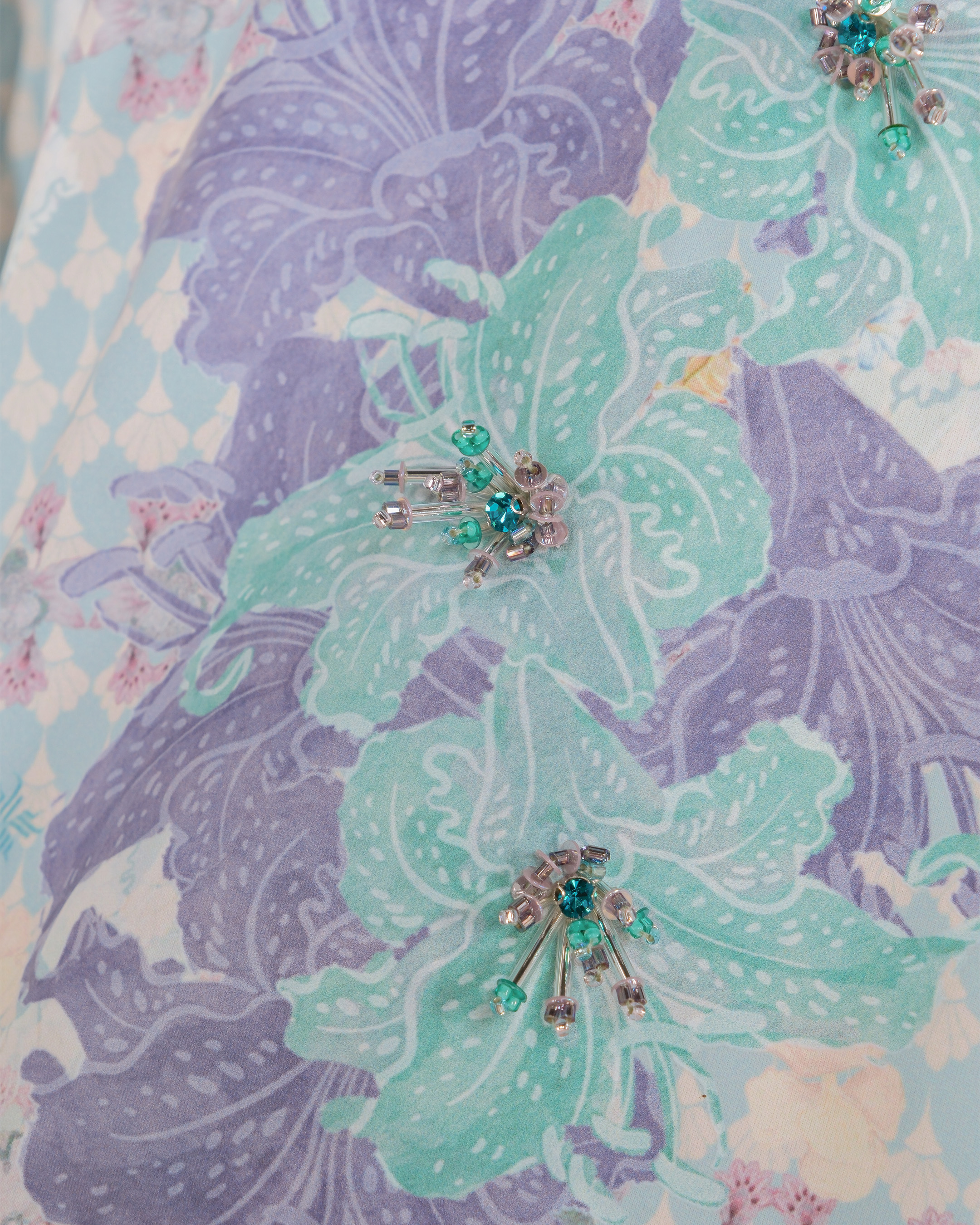 NALINI BLOUSE - TURQUOISE