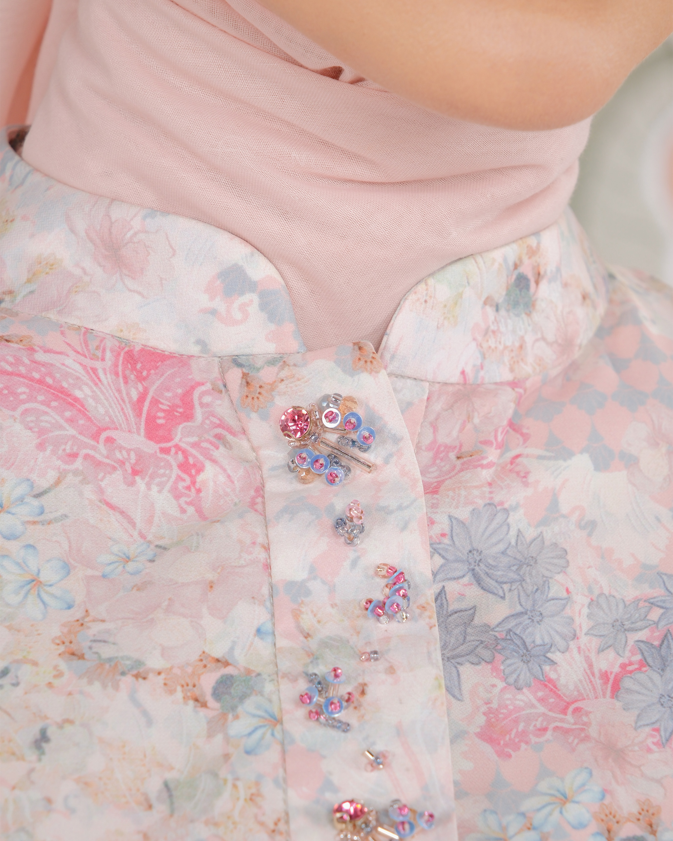 NALINI DRESS - MAUVE