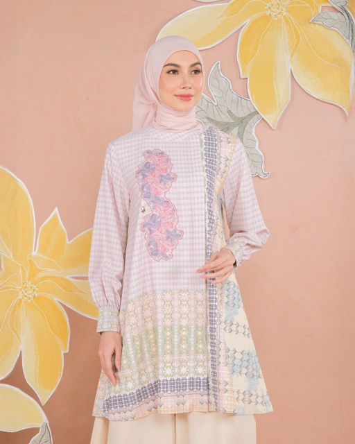 Image of NALINI TUNIC - MAUVE