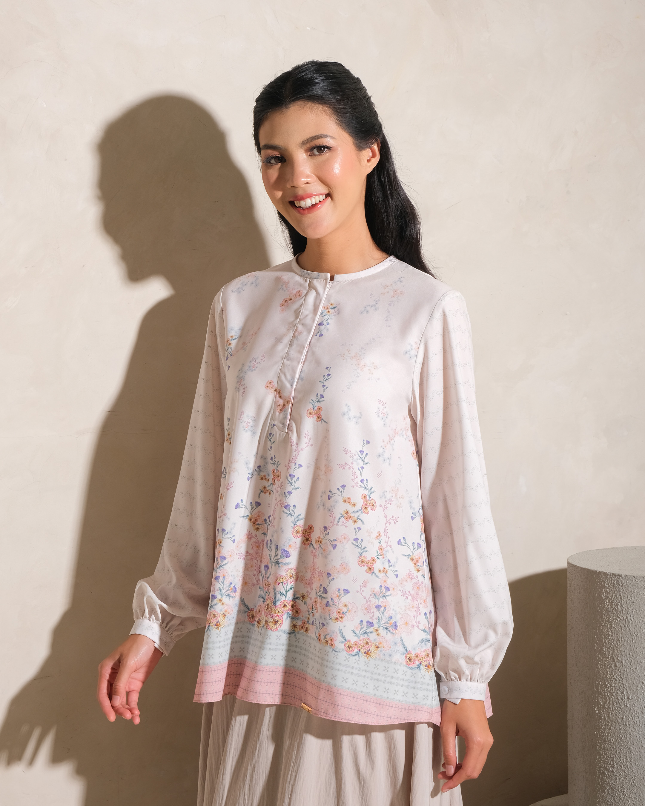 NAVARA BLOUSE - LAVENDER