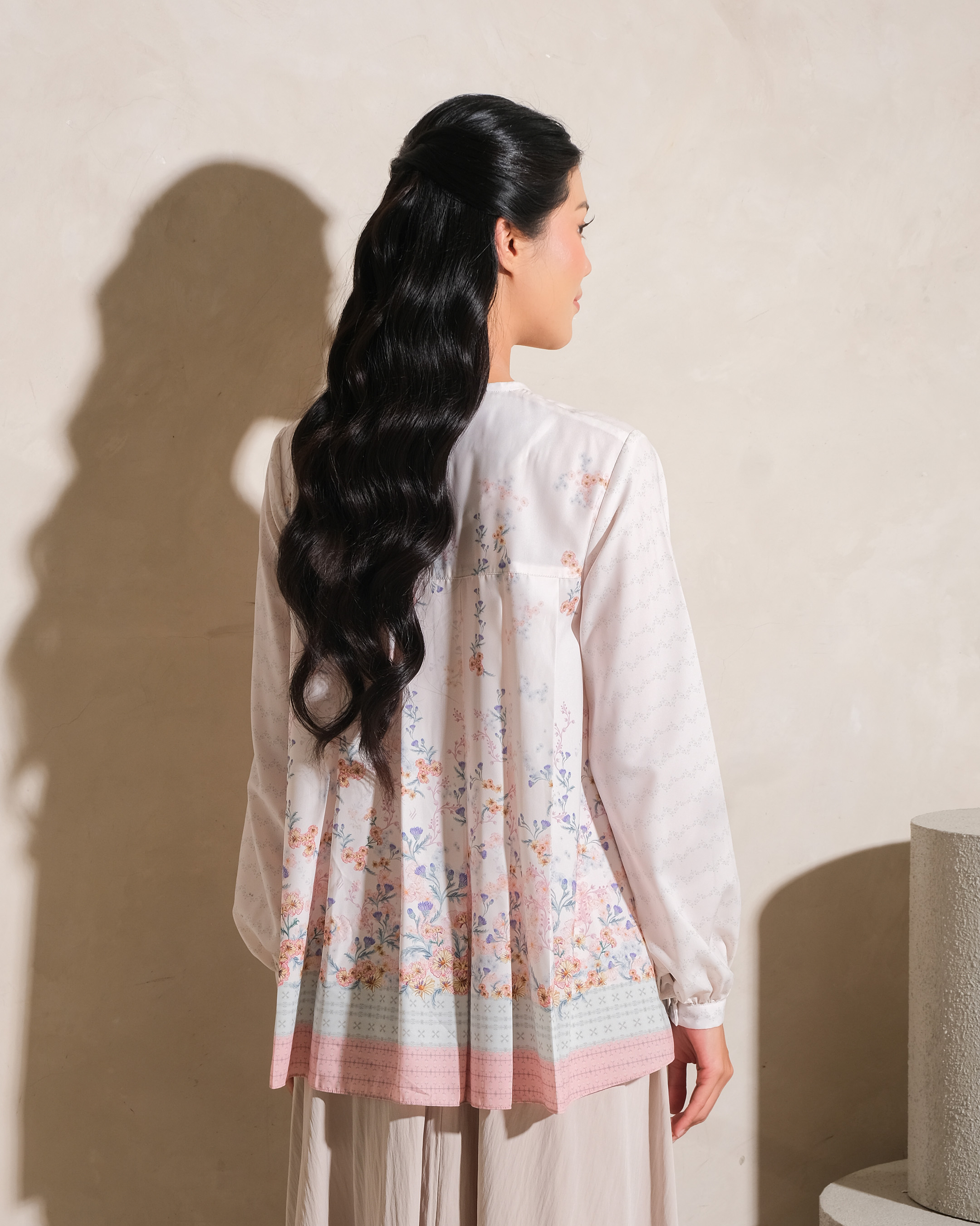 NAVARA BLOUSE - LAVENDER
