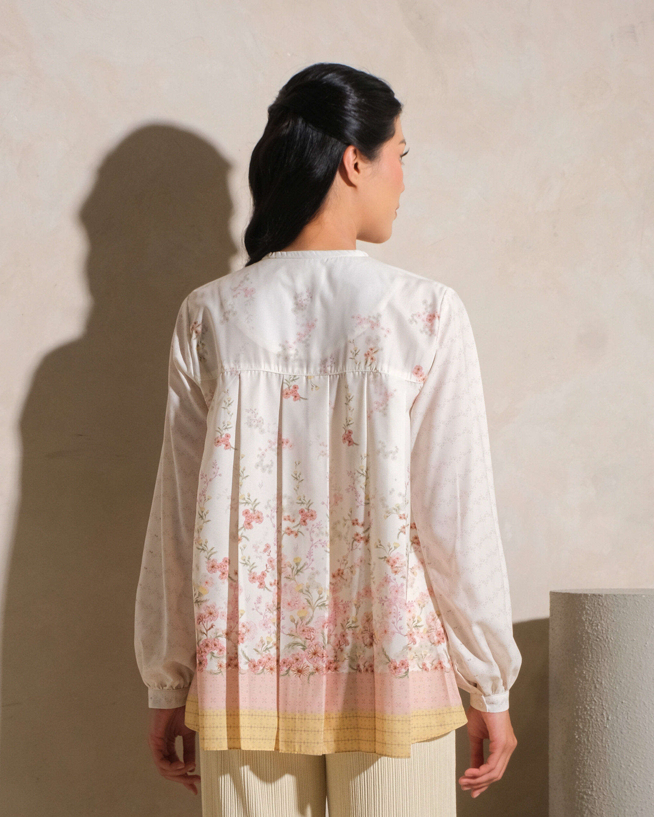 NAVARA BLOUSE - SUNFLOWER
