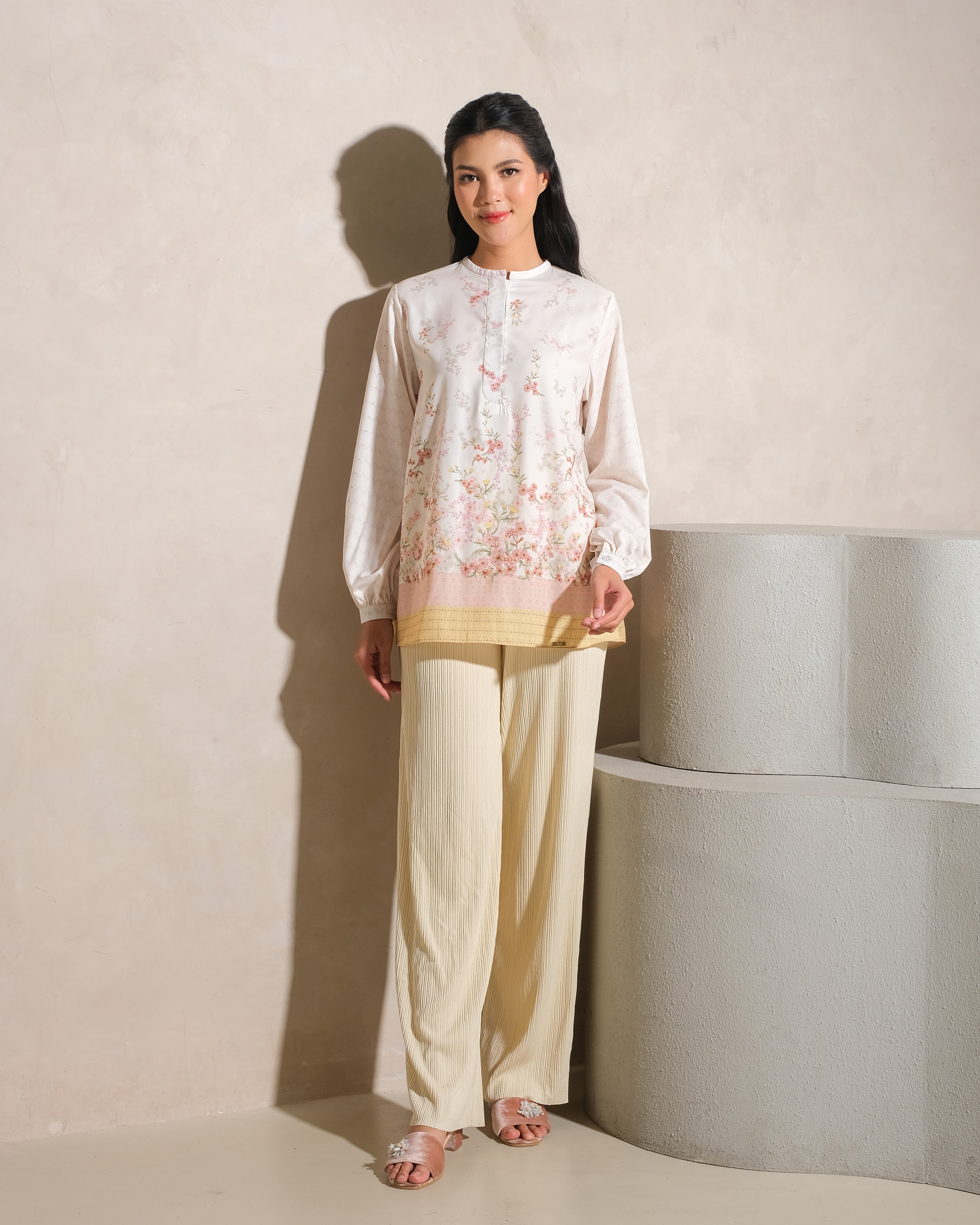 NAVARA BLOUSE - SUNFLOWER