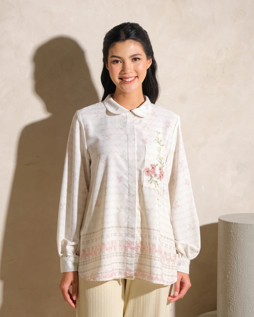 Image of NAVARA SHIRT - SUNFLOWER