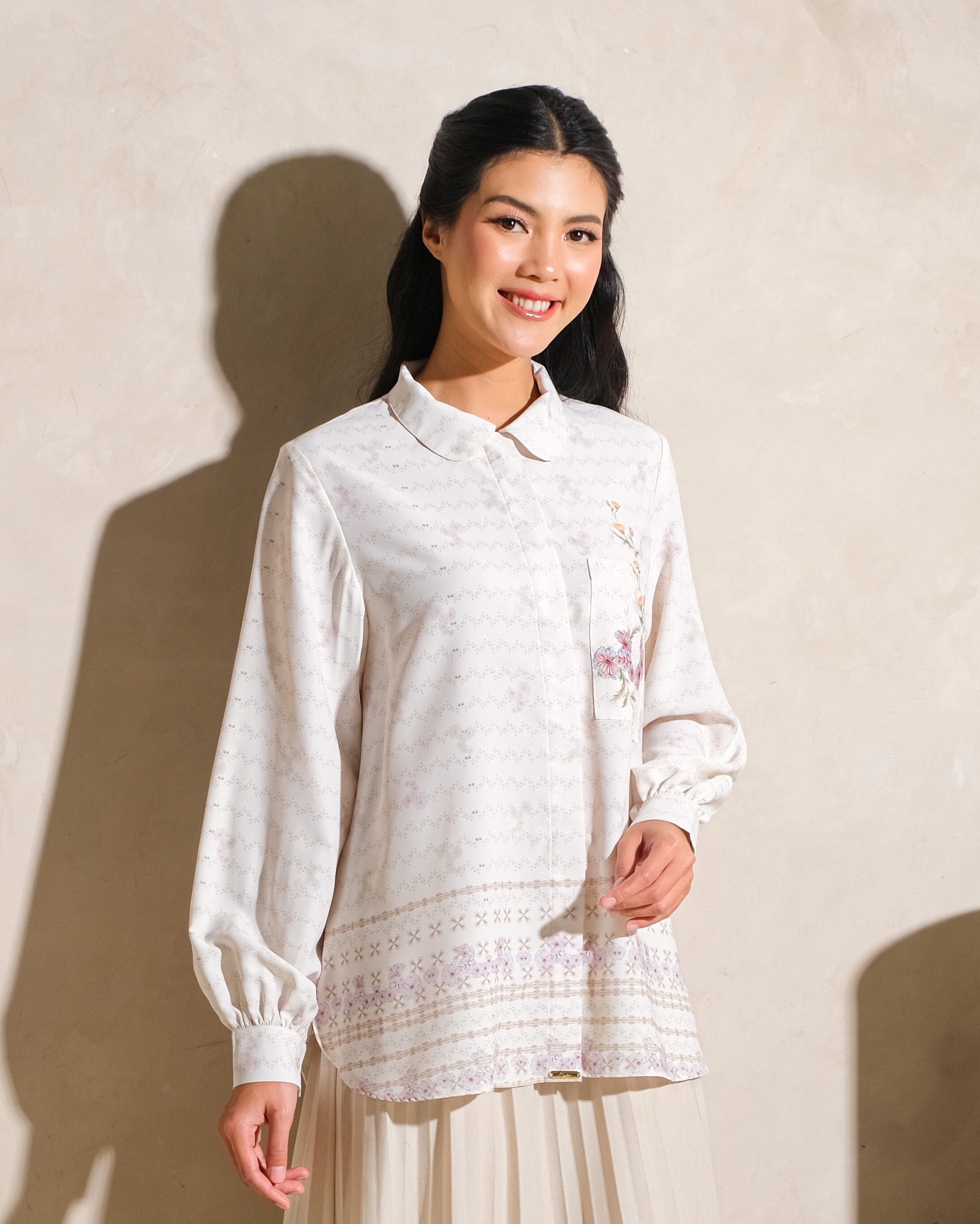 NAVARA SHIRT - TANGERINE