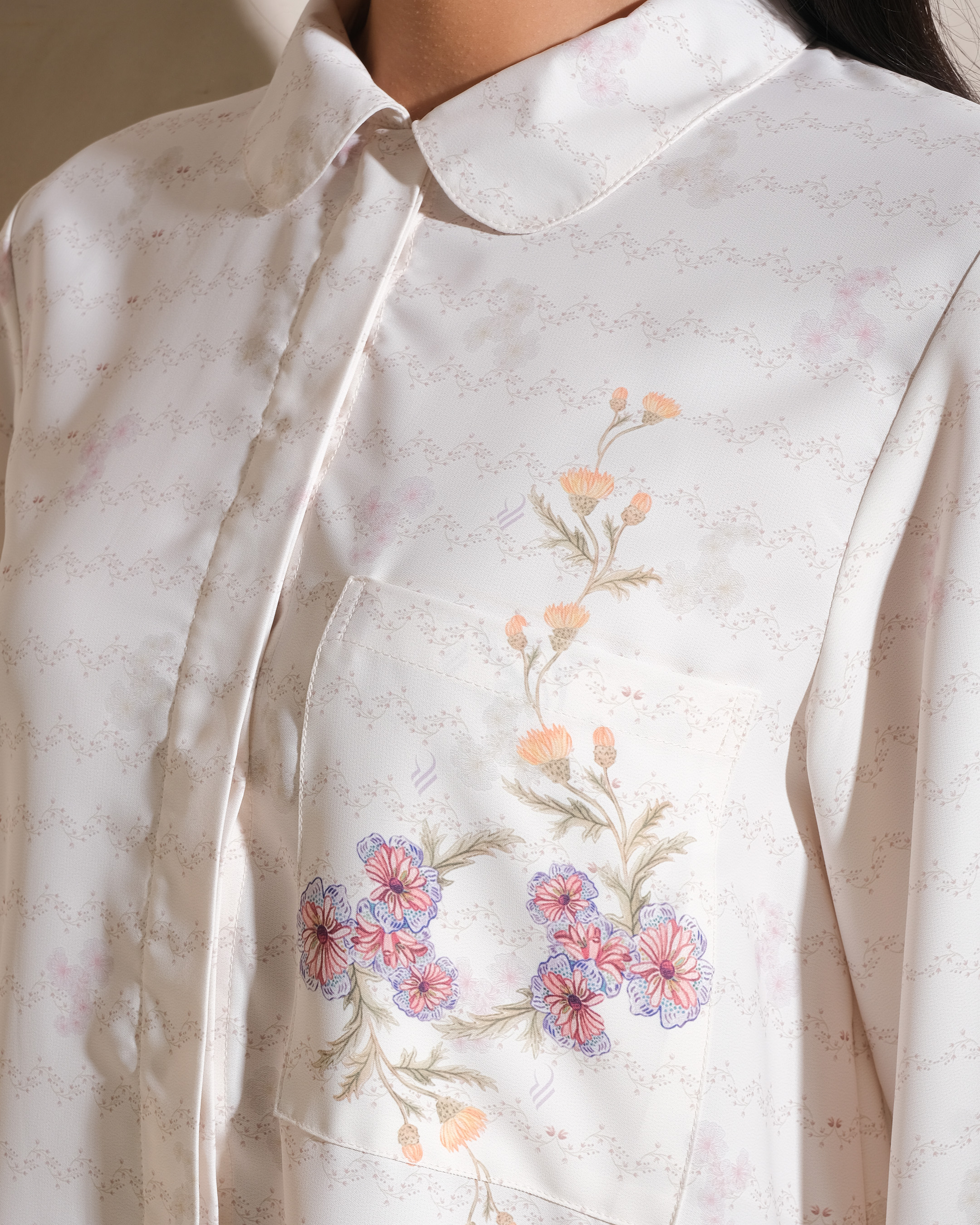NAVARA SHIRT - TANGERINE