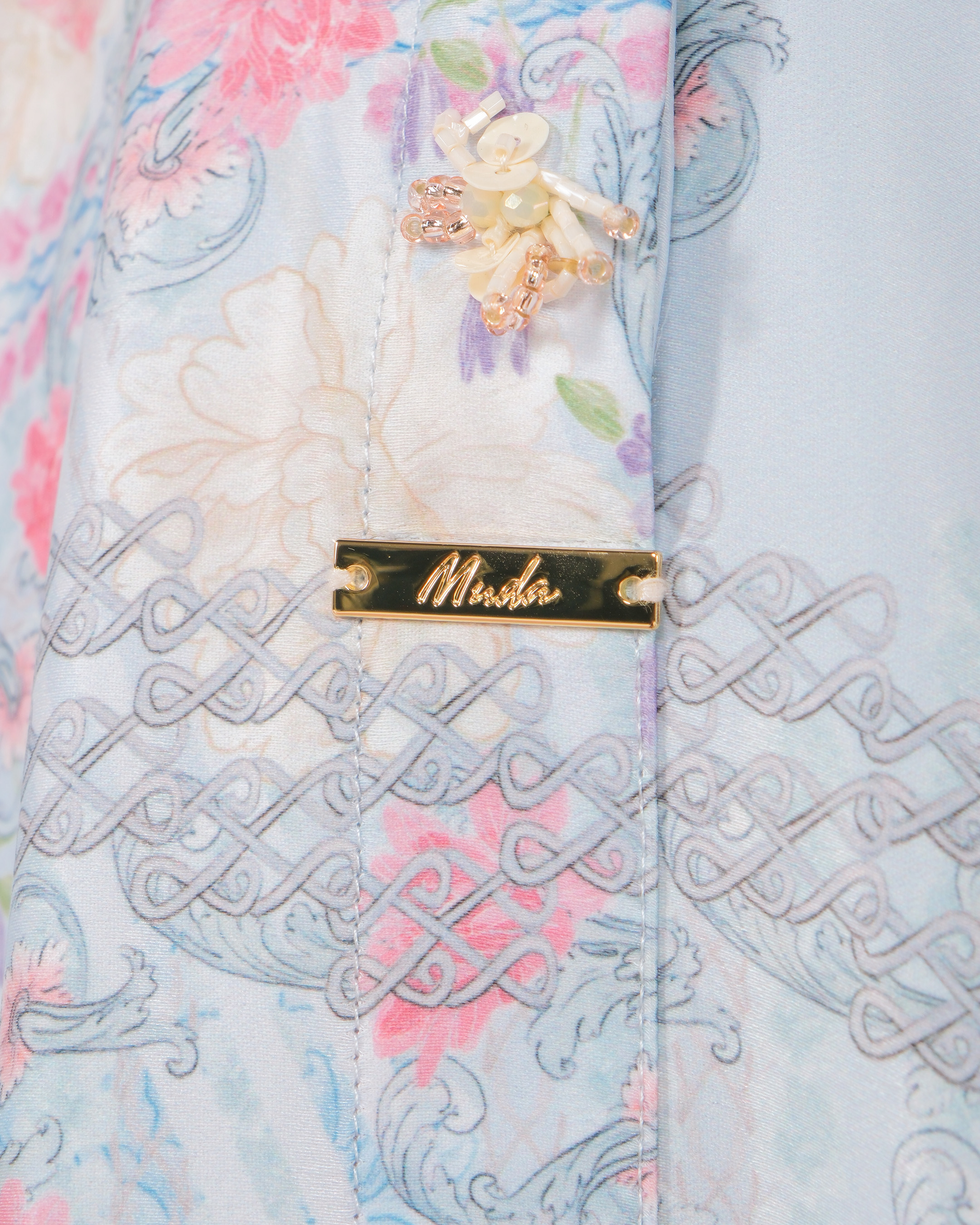 NAYYALA DRESS ANAK - BLUE