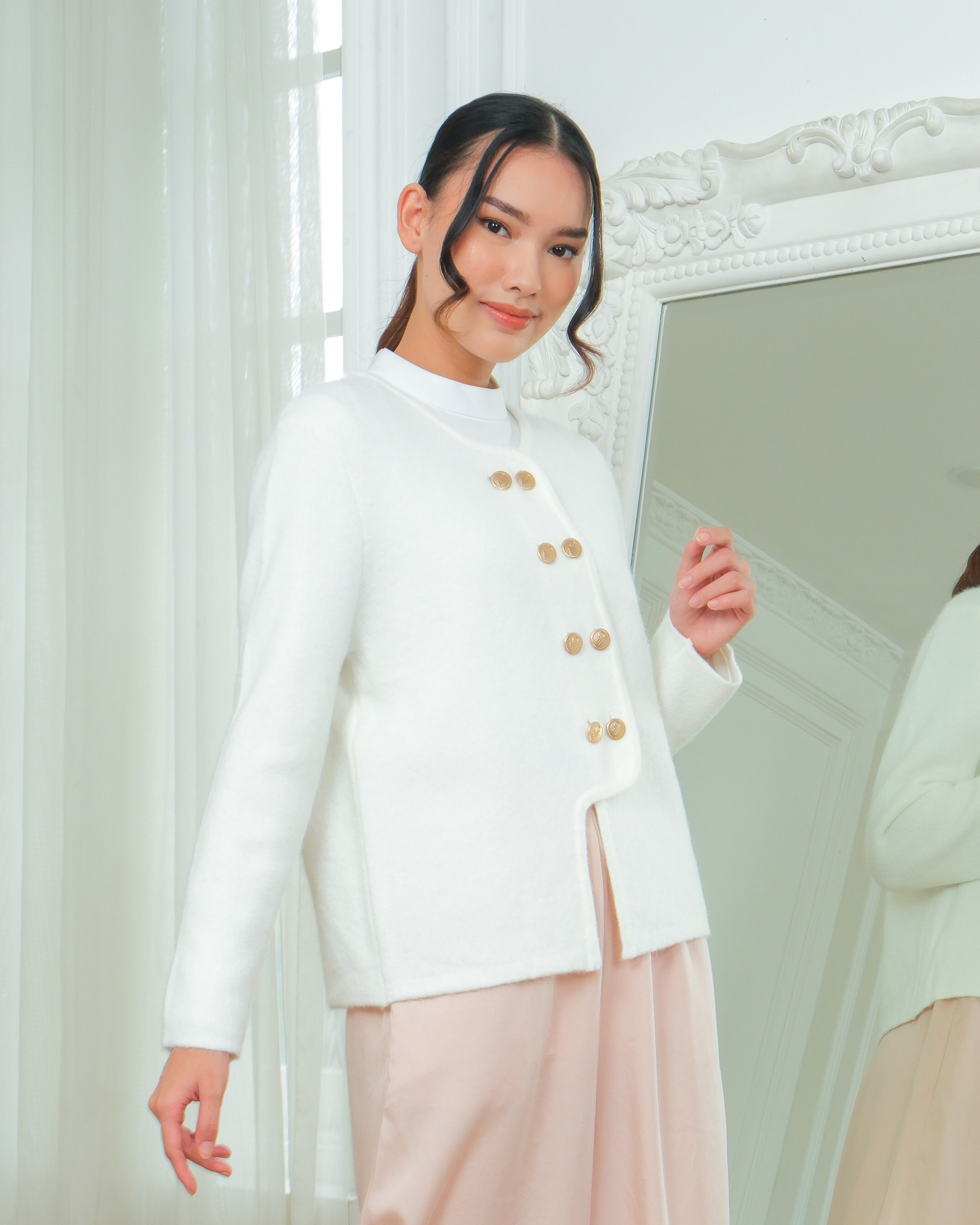 ONELA KNIT - BROKEN WHITE