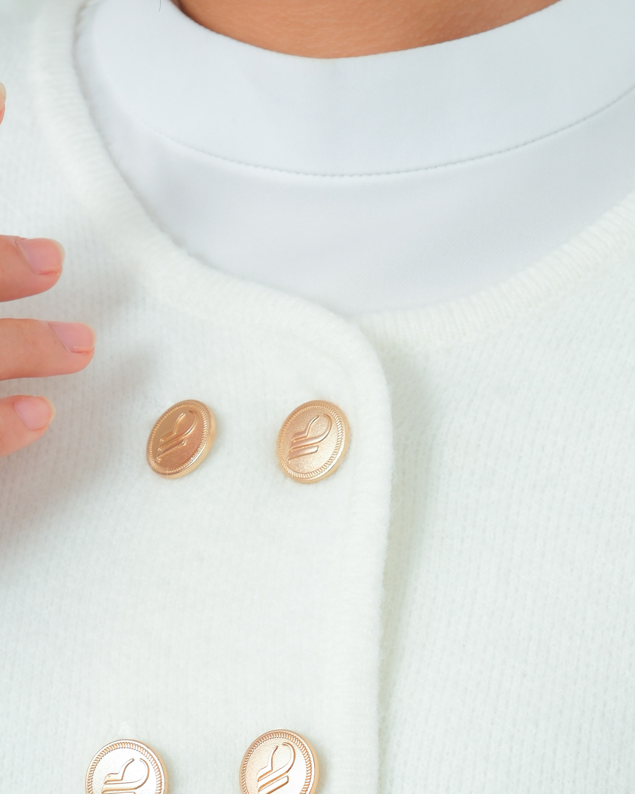 ONELA KNIT - BROKEN WHITE