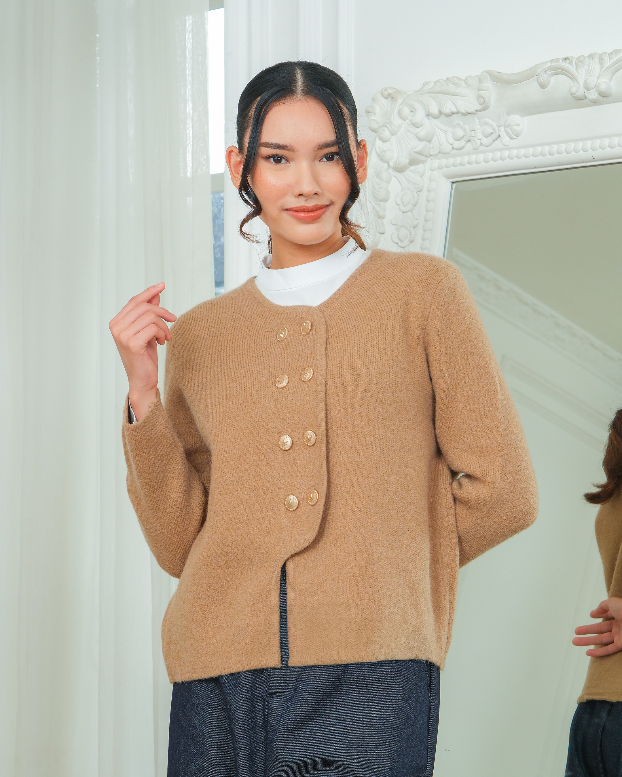 ONELA KNIT - KHAKI