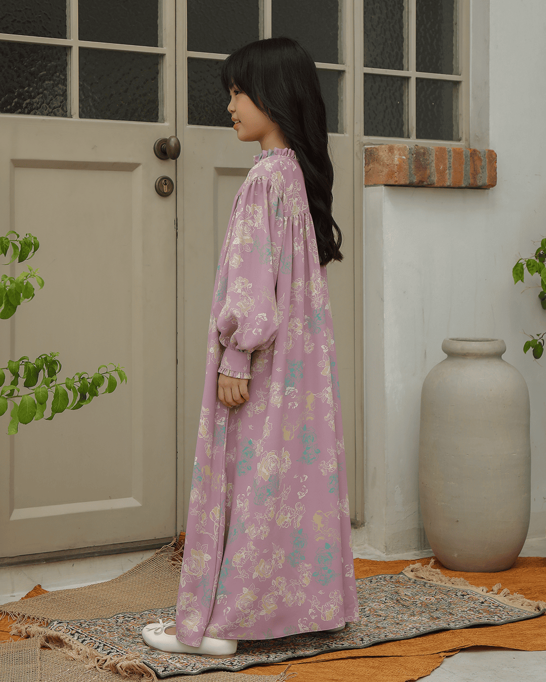 SADYA DRESS ANAK - LAVENDER