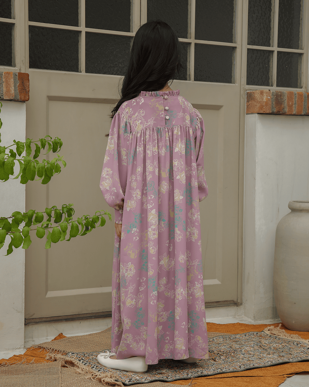 SADYA DRESS ANAK - LAVENDER