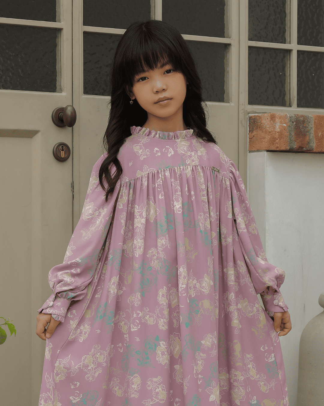 SADYA DRESS ANAK - LAVENDER