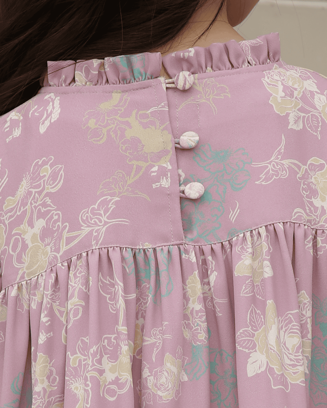 SADYA DRESS ANAK - LAVENDER