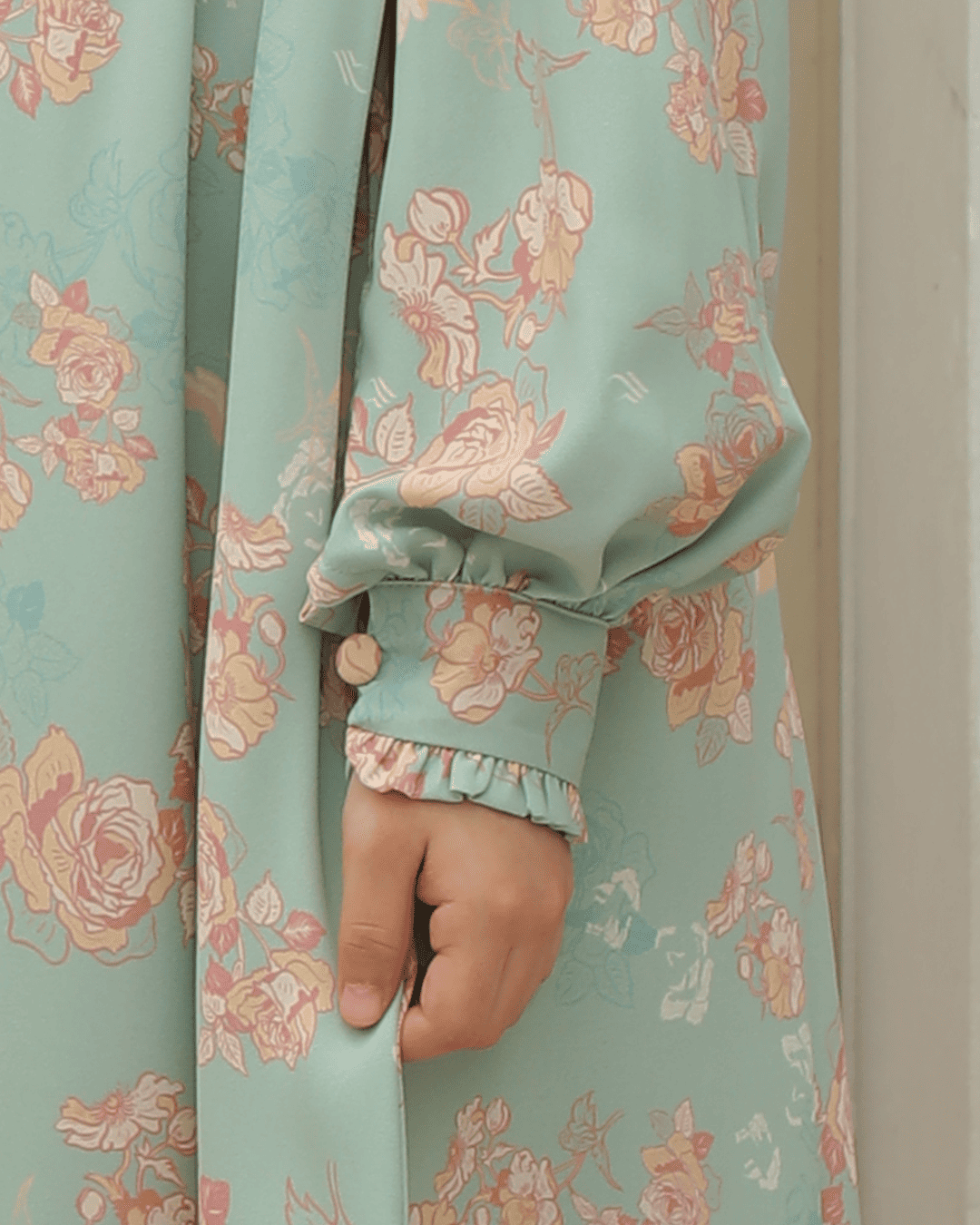 SADYA DRESS ANAK - SALMON