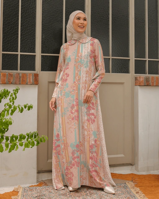 Image of SADYA DRESS - SALMON