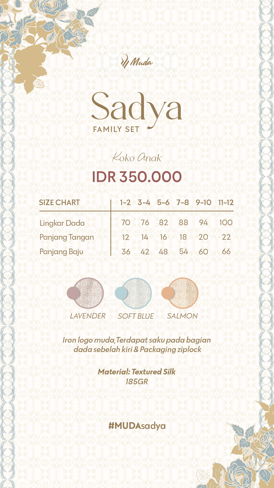 SADYA KOKO ANAK - LAVENDER