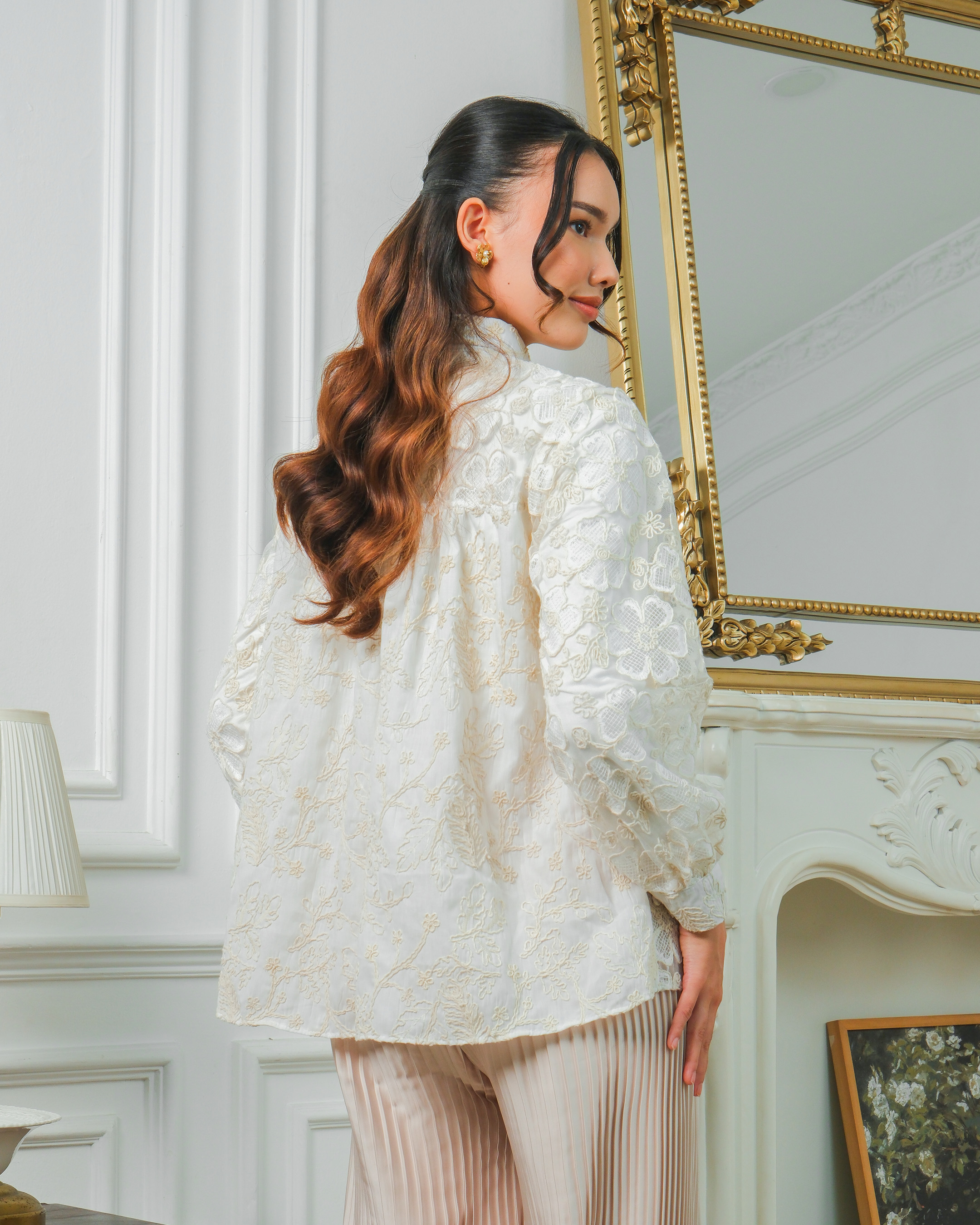 SALUNA SHIRT 1 - BROKEN WHITE