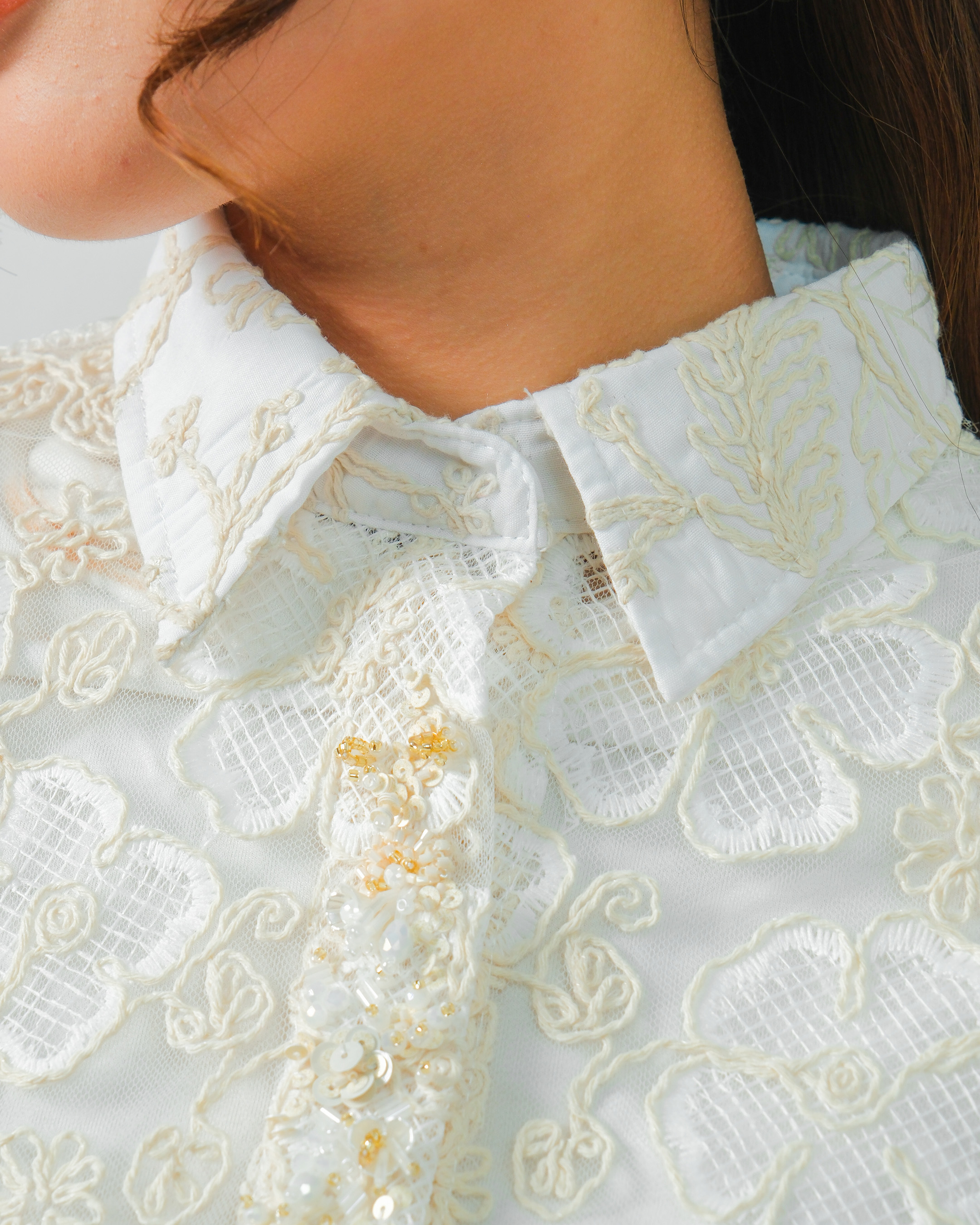 SALUNA SHIRT 1 - BROKEN WHITE