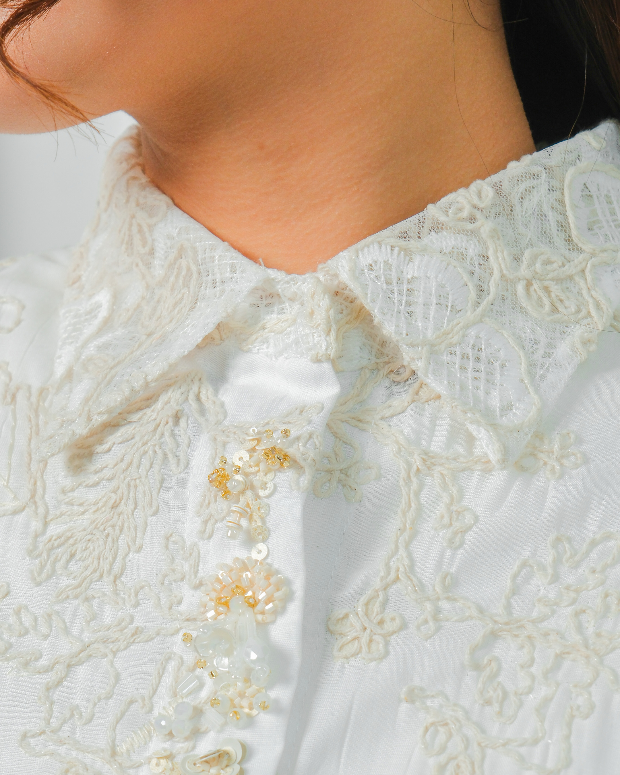 SALUNA SHIRT 2 - BROKEN WHITE