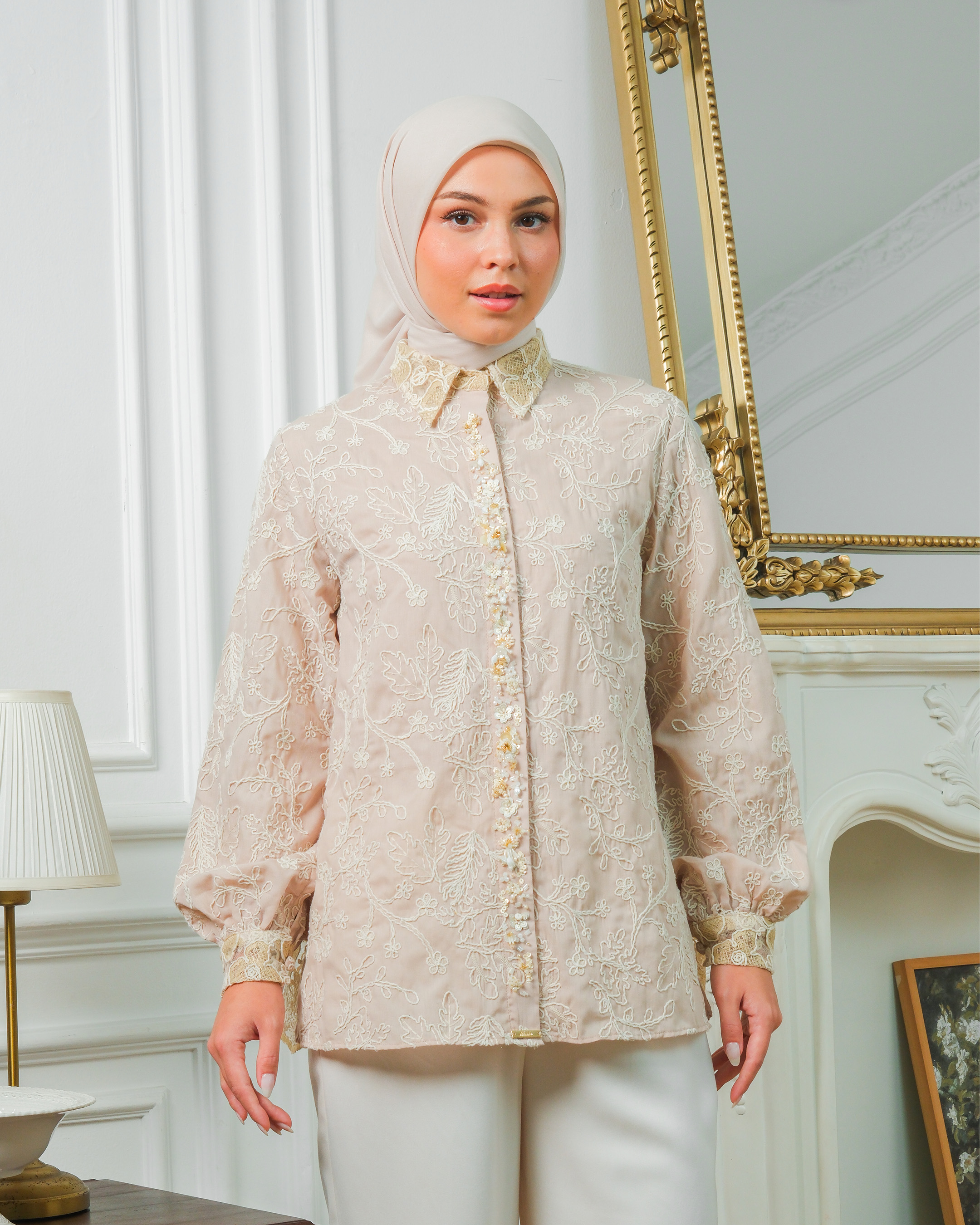 SALUNA SHIRT 2 - SAND