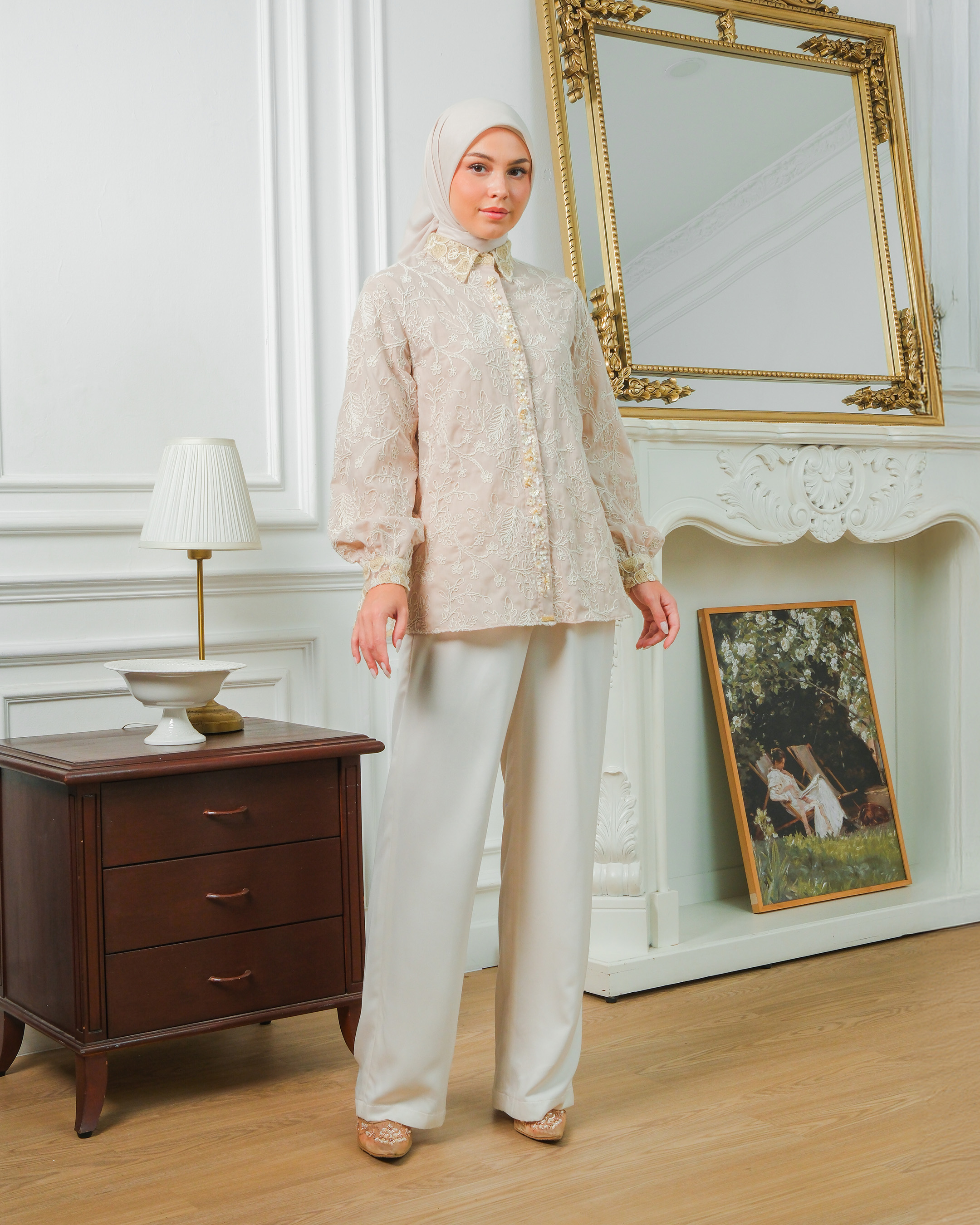 SALUNA SHIRT 2 - SAND