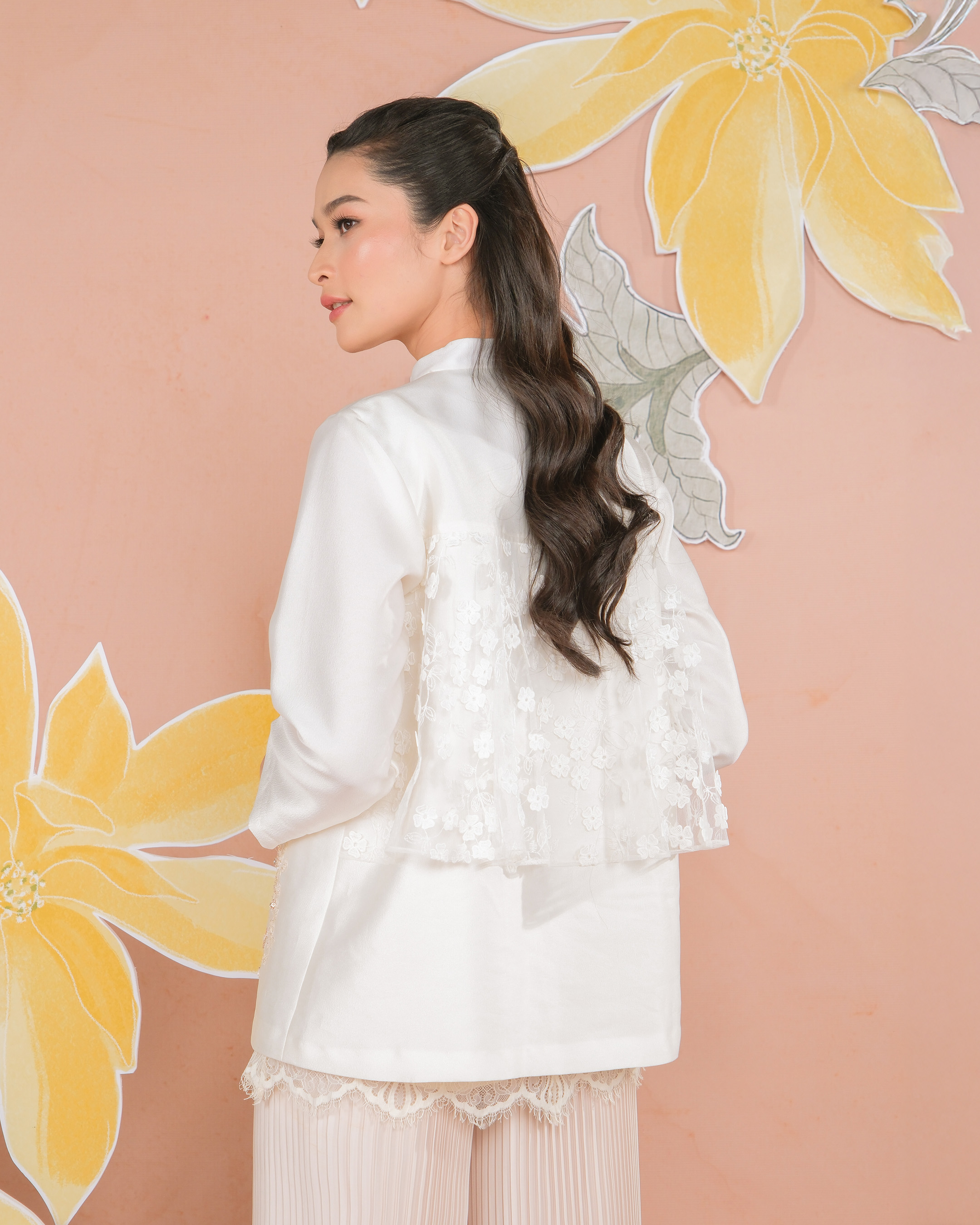 SASMAYA BLOUSE - BROKEN WHITE