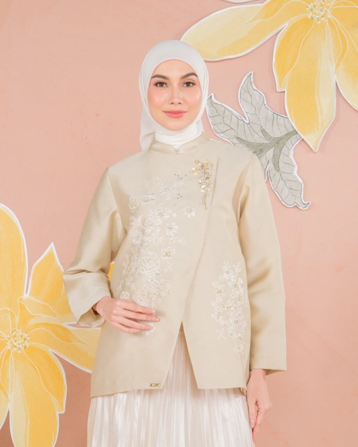 Image of SASMAYA BLOUSE - PALE GOLD