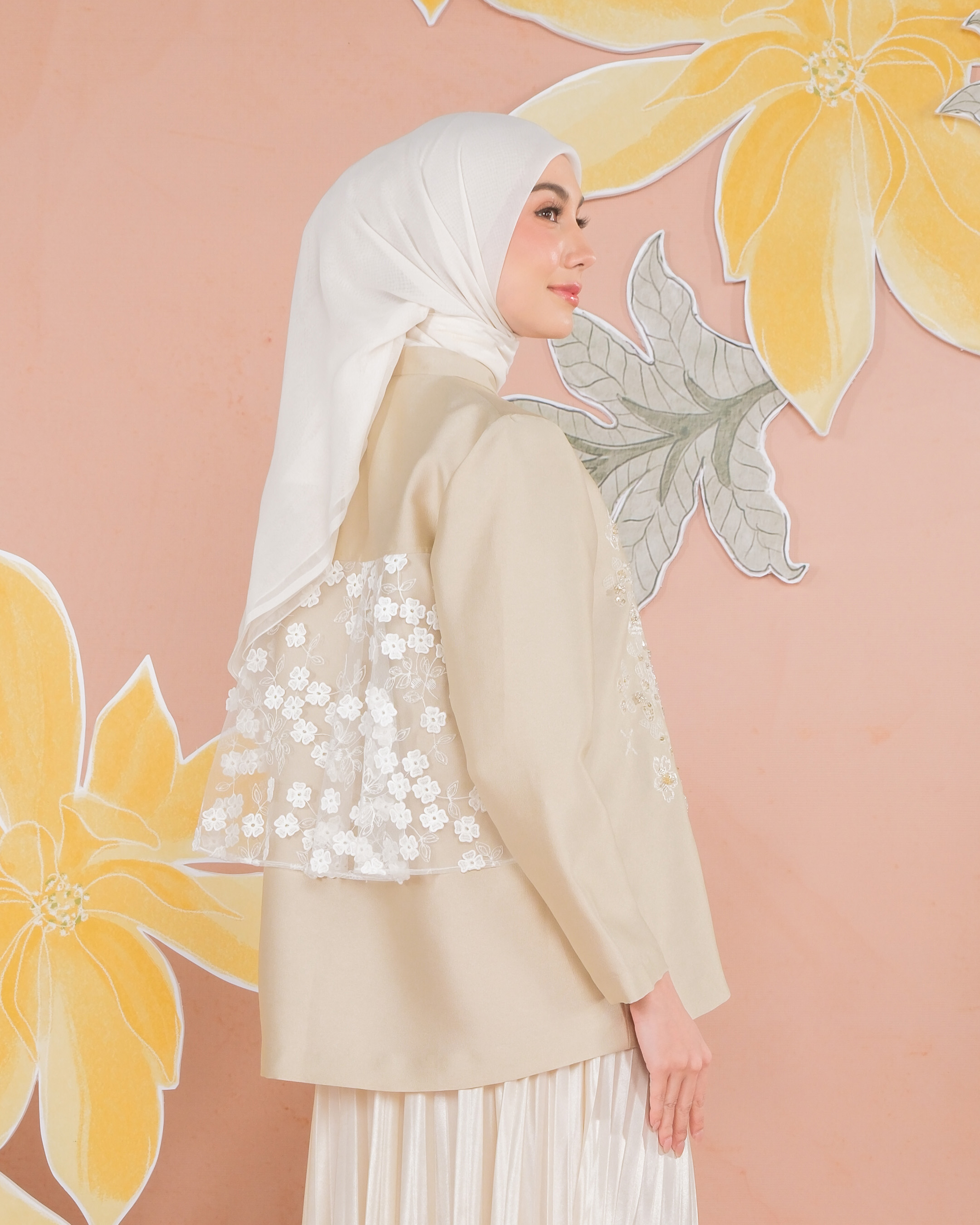 SASMAYA BLOUSE - PALE GOLD
