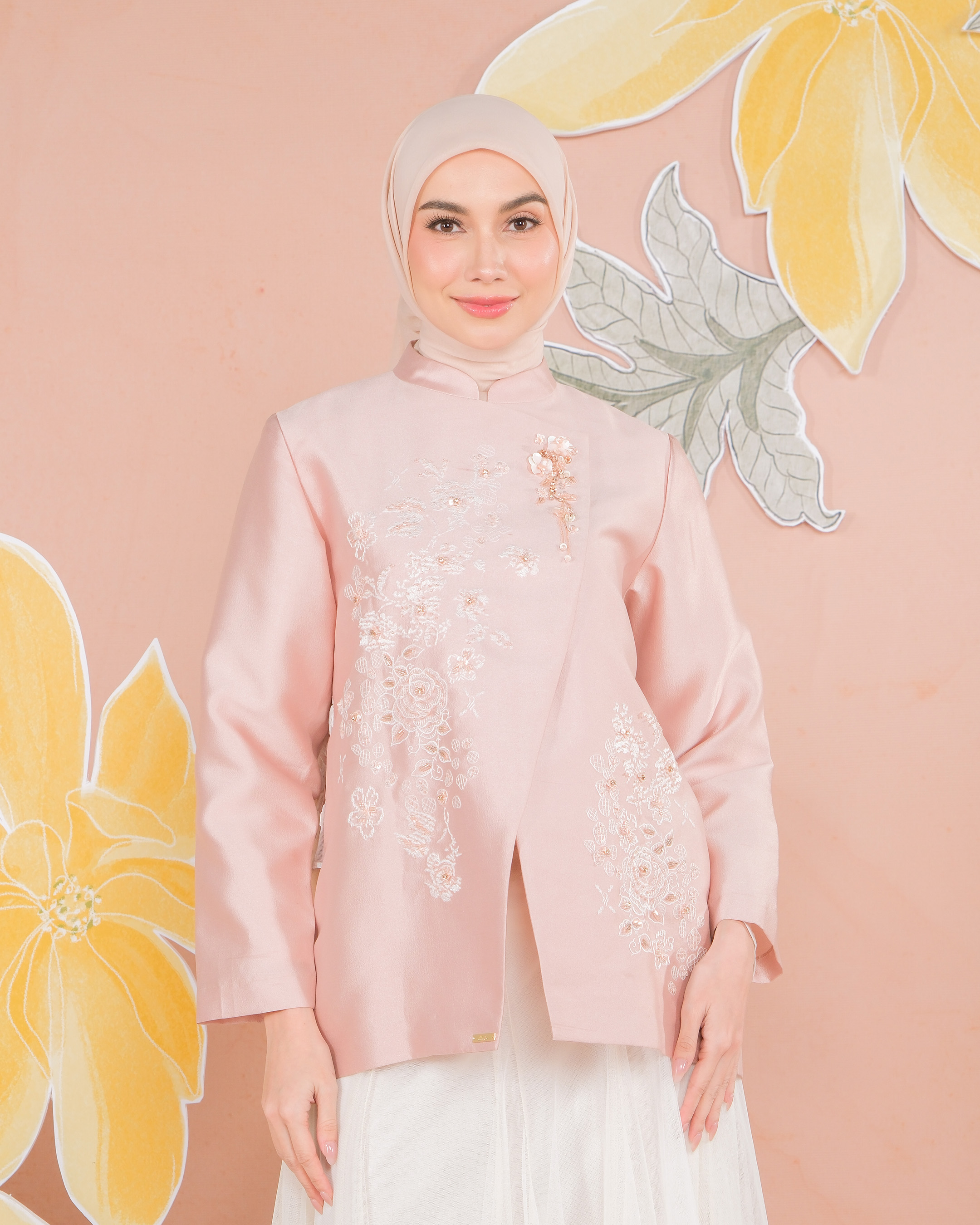 SASMAYA BLOUSE - ROSE