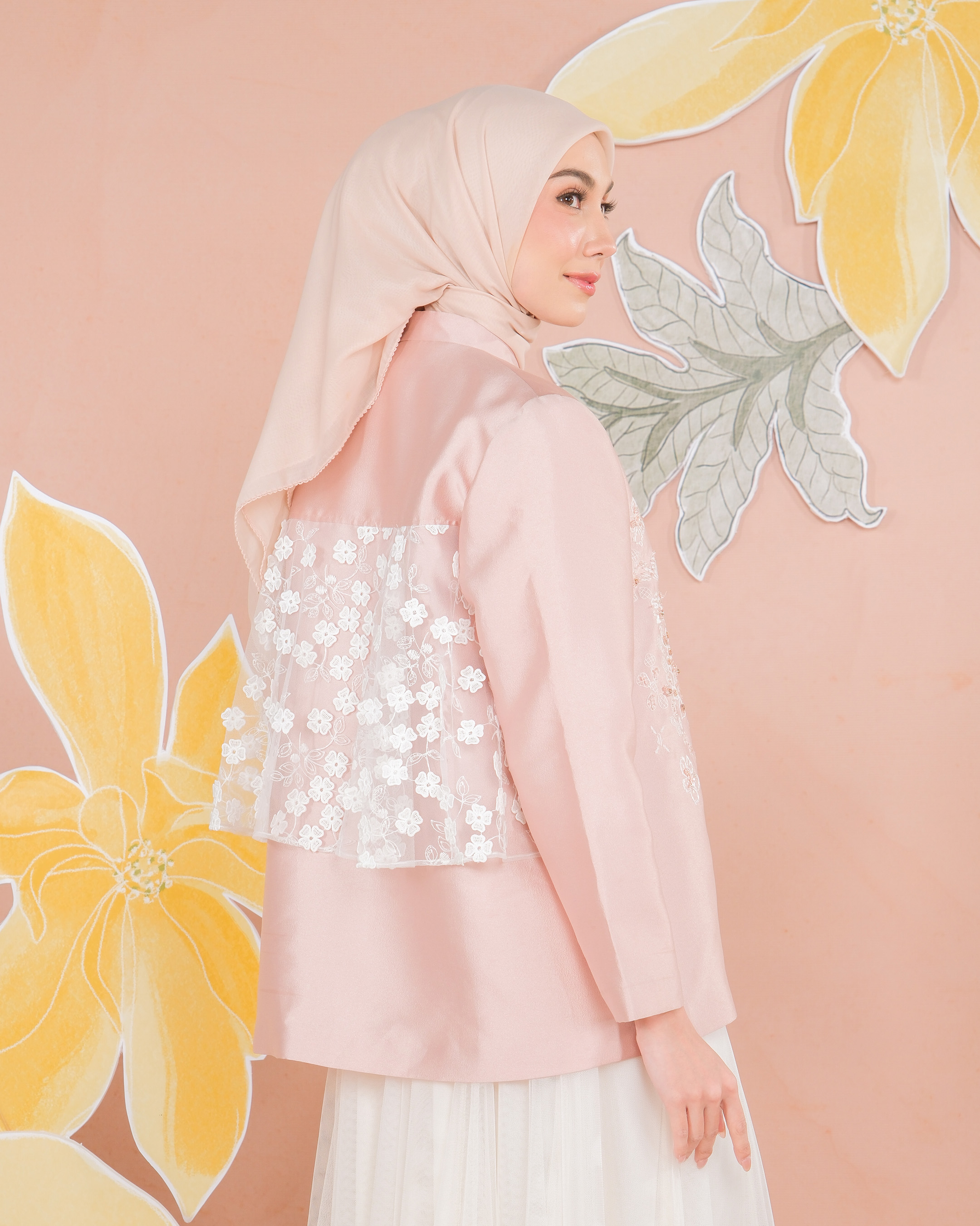 SASMAYA BLOUSE - ROSE
