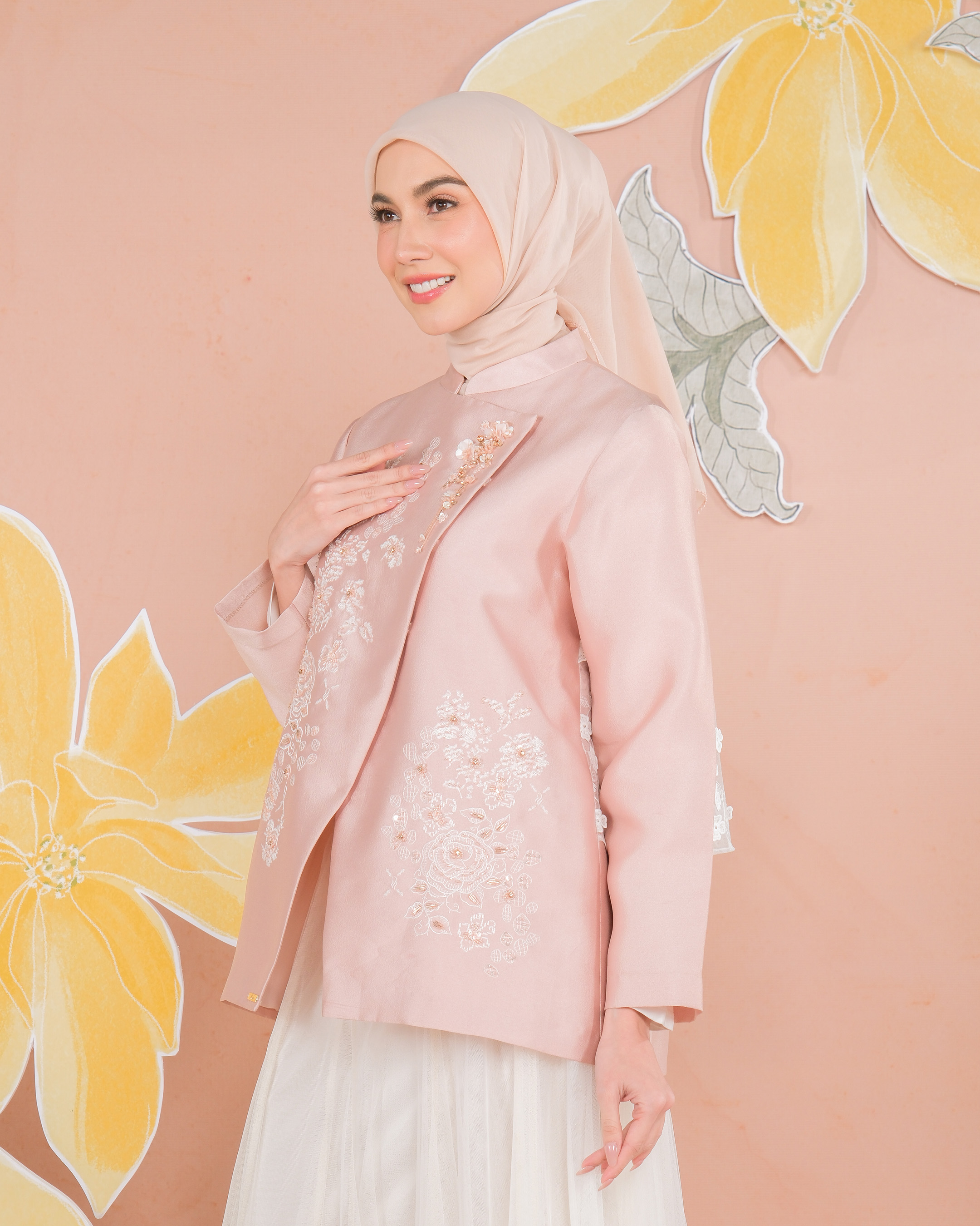 SASMAYA BLOUSE - ROSE