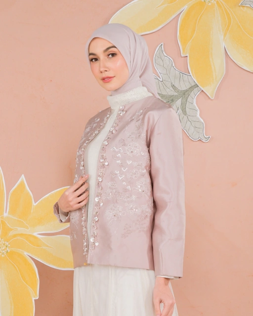 Image of SASMAYA OUTER - MAUVE