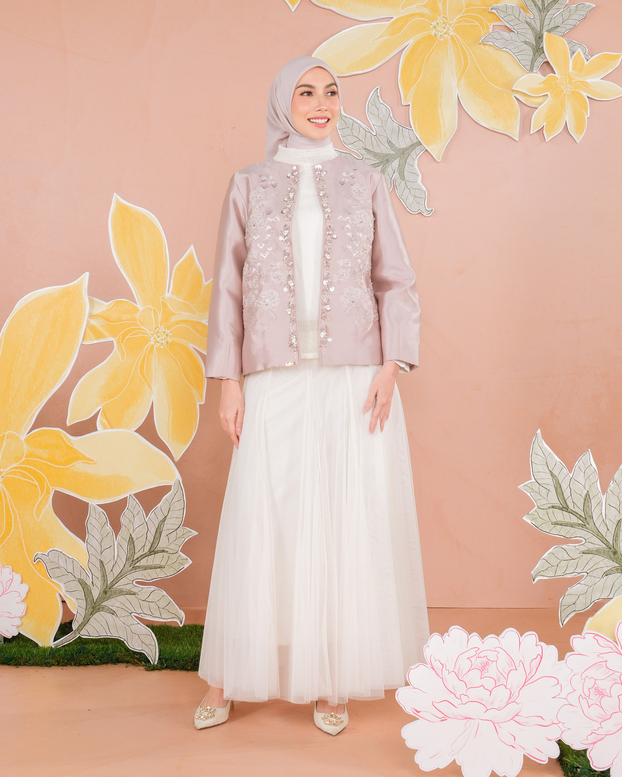 SASMAYA OUTER - MAUVE