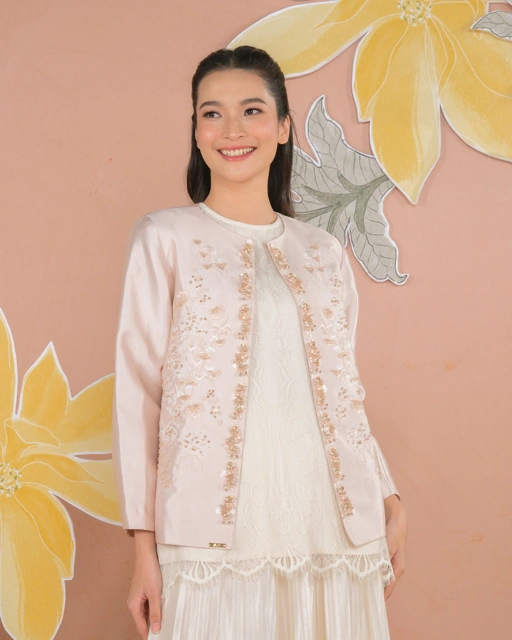 Image of SASMAYA OUTER - PEARL PEACH