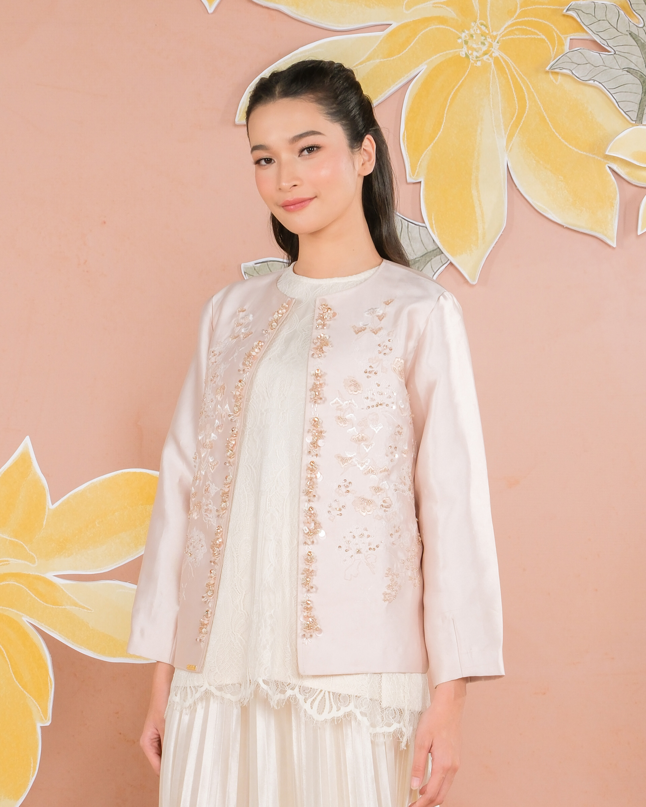 SASMAYA OUTER - PEARL PEACH