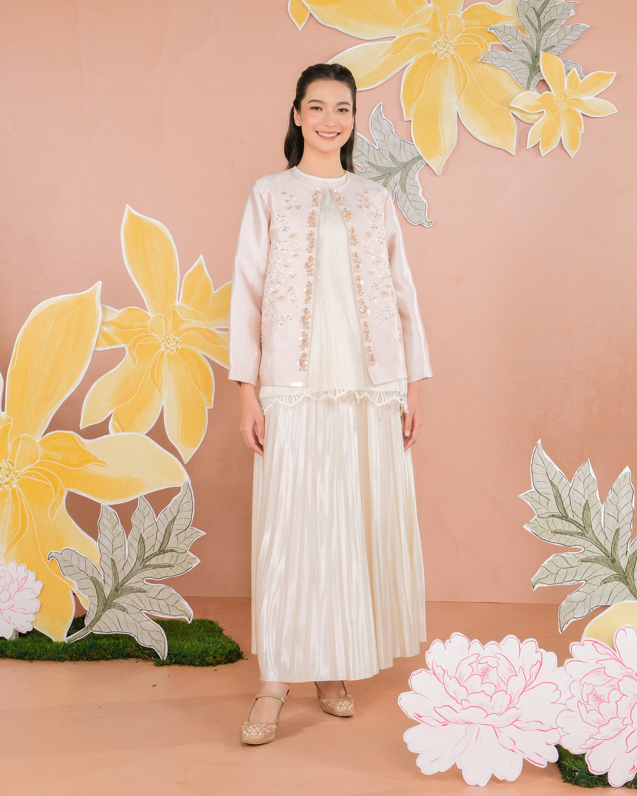 SASMAYA OUTER - PEARL PEACH