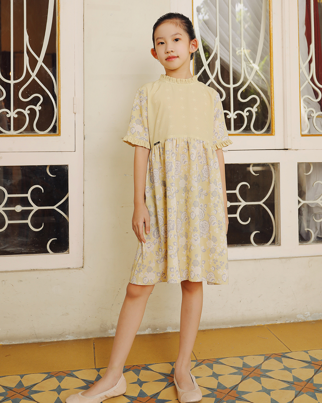 SASMITA DRESS ANAK - LEMONADE